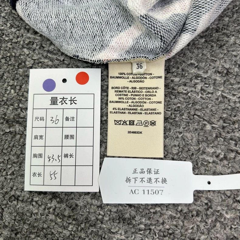 Hermes Hermes Chain printed navy blue sweatshirt 2503-Nextarrow Size XS / US 0-2 / IT 36-38 - 6 Thumbnail