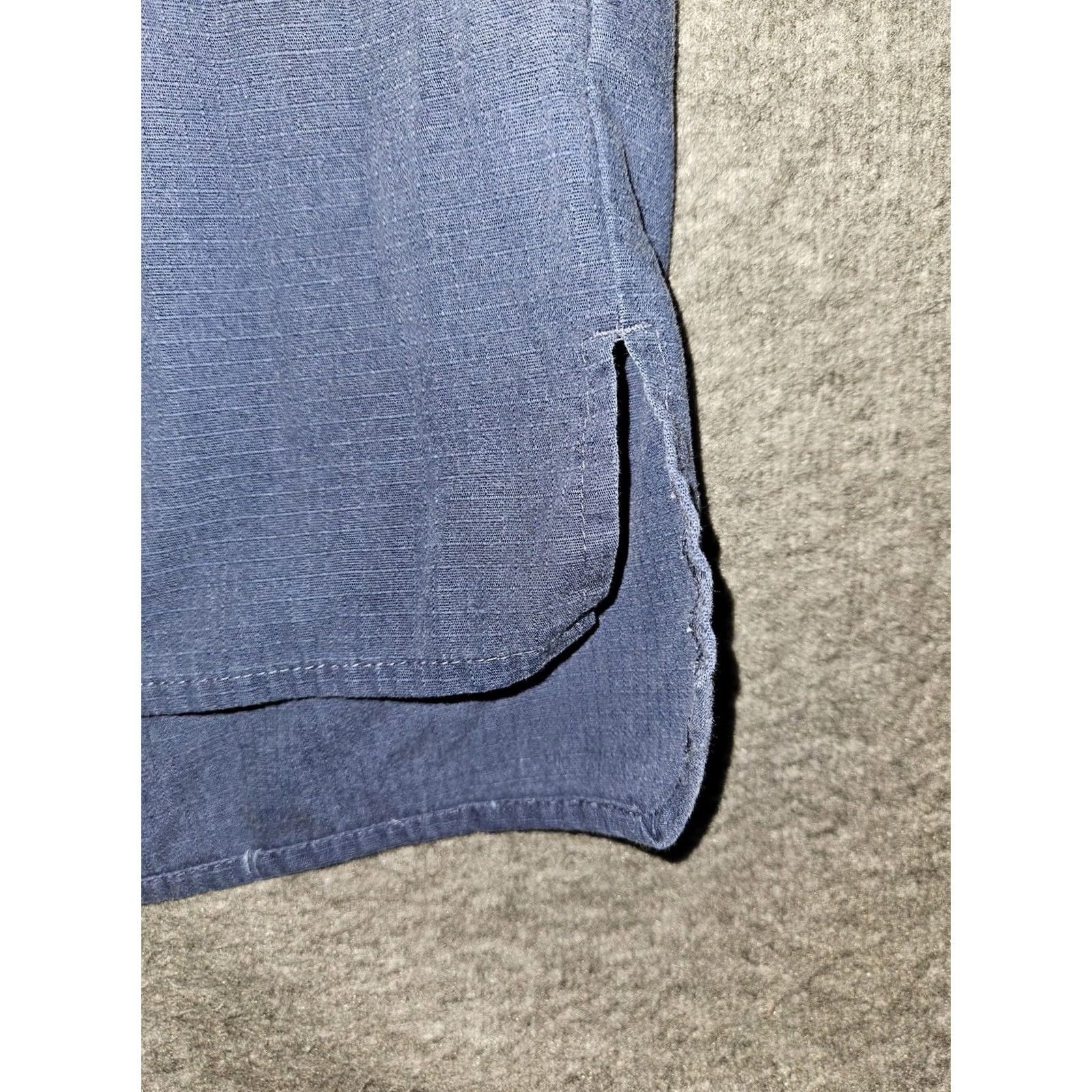 Carhartt Carhartt Shirt Mens XL Ripstop Utility Workwear Short Sleeve Pocket Scrub Top Blue Size US XL / EU 56 / 4 - 7 Thumbnail
