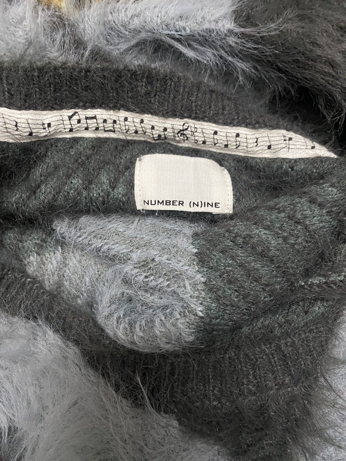 Number (N)ine Number (N)ine Mohair Kurt Cobain Sweater Size US L / EU 52-54 / 3 - 5 Thumbnail