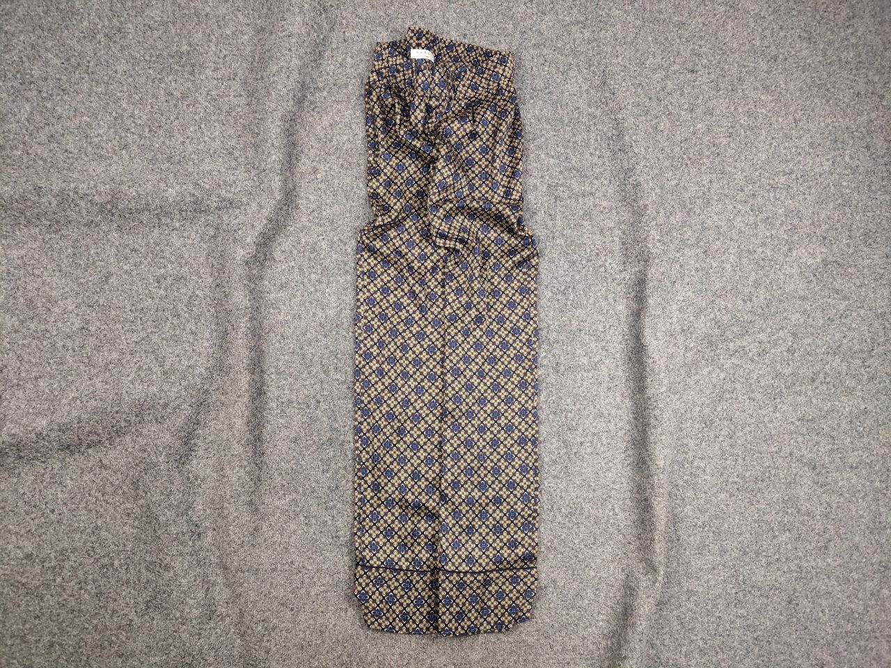Sandro Sandro Dany Trouser Pants in Floral Print Dark Brown Tan Size 34" / US 12 / IT 48 - 1 Thumbnail