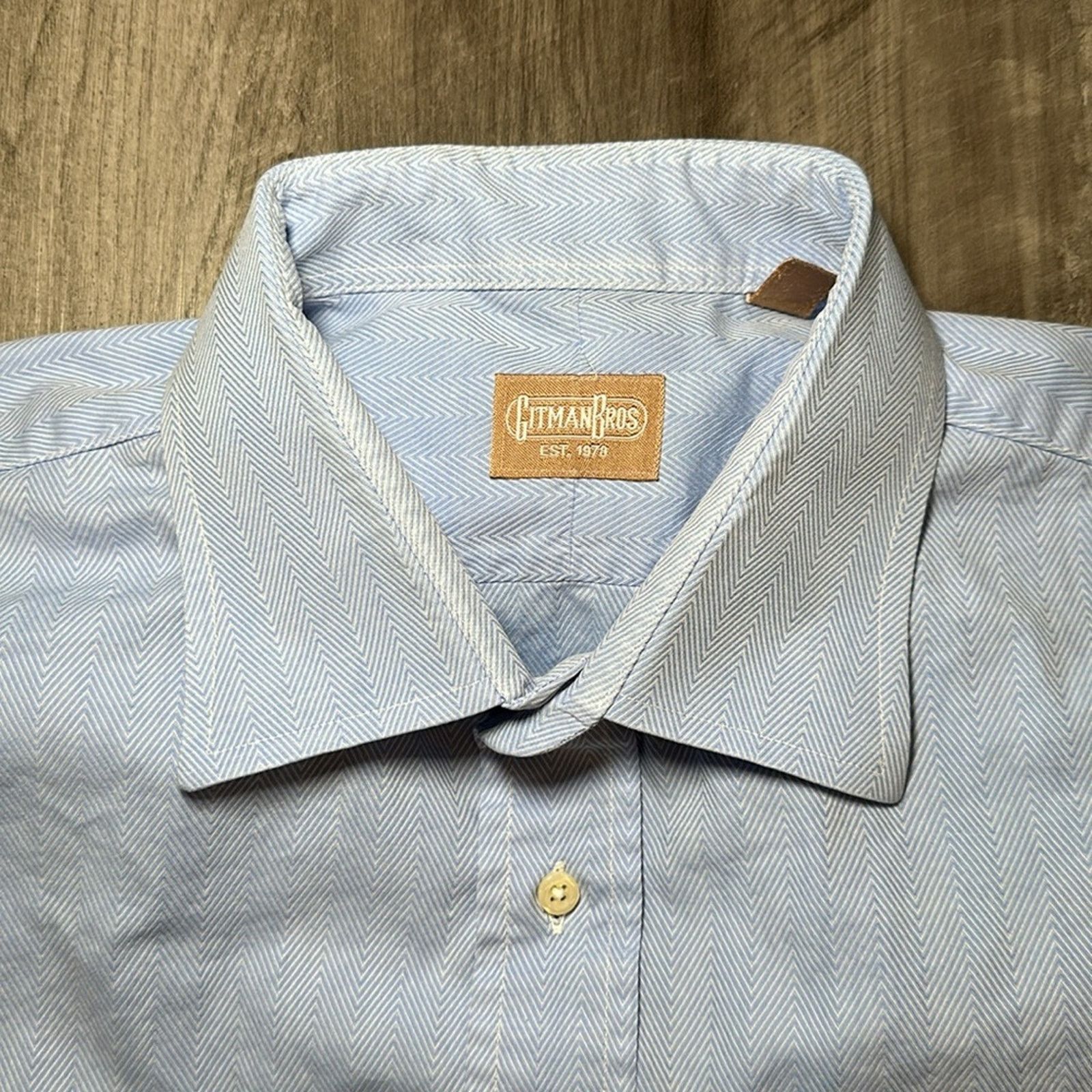 Other Gitman Bros Long Sleeve Button Down - 18 35 (2XL) Size US XXL / EU 58 / 5 - 5 Thumbnail
