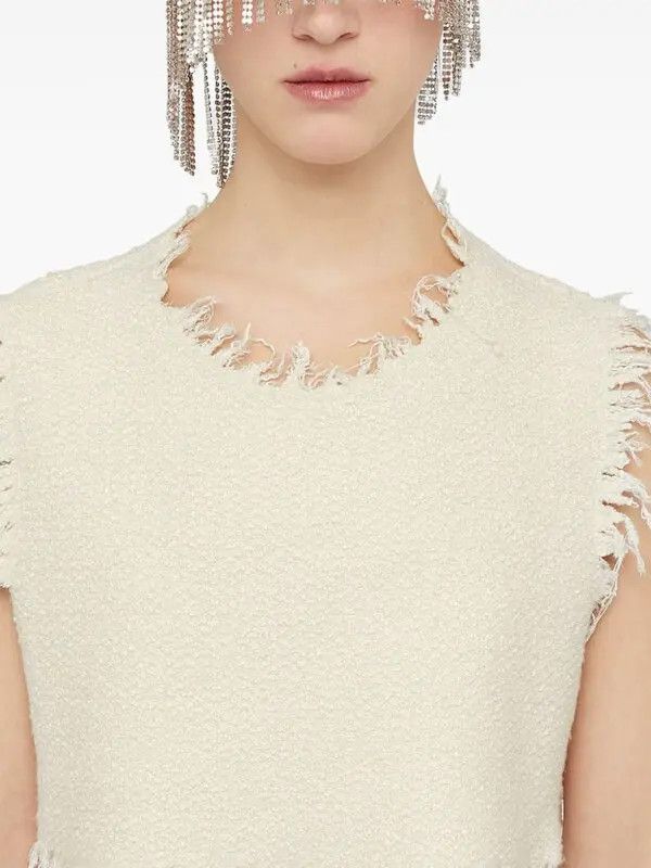 Jil Sander o1w1db10825 Maxi Dress in White Size XL / US 12-14 / IT 48-50 - 5 Thumbnail