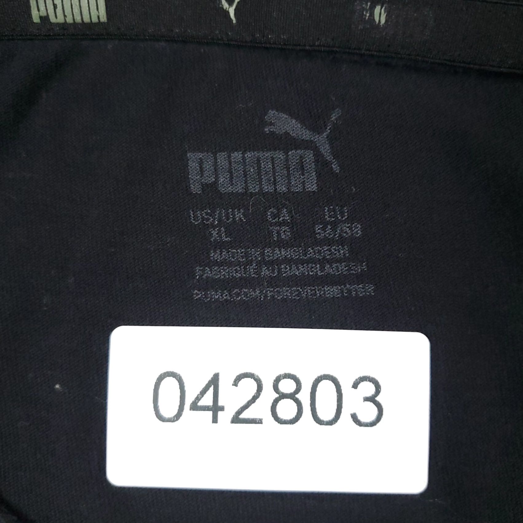 Puma PUMA T Shirt Mens XL Black Crew Neck Short Sleeve Logo Cotton Blend Modern Sport Shirt Mens XL Black Logo Graphic 90s? (If decade not known, skip) Size US XL / EU 56 / 4 - 6 Thumbnail