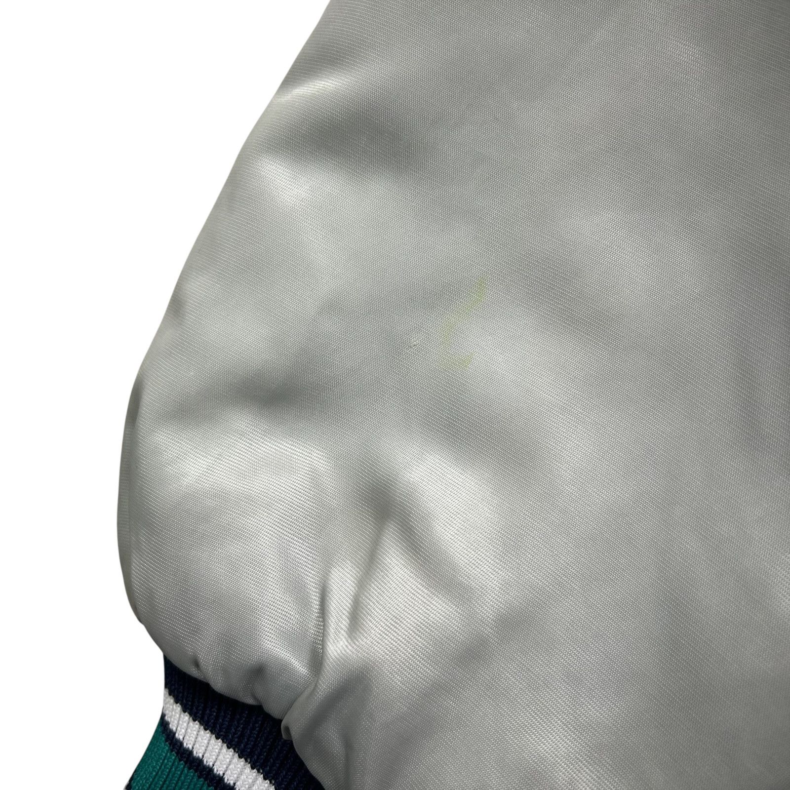 MLB VTG 90s SEATTLE MARINERS STARTER DIAMOND SATIN JACKET Size US L / EU 52-54 / 3 - 10 Thumbnail