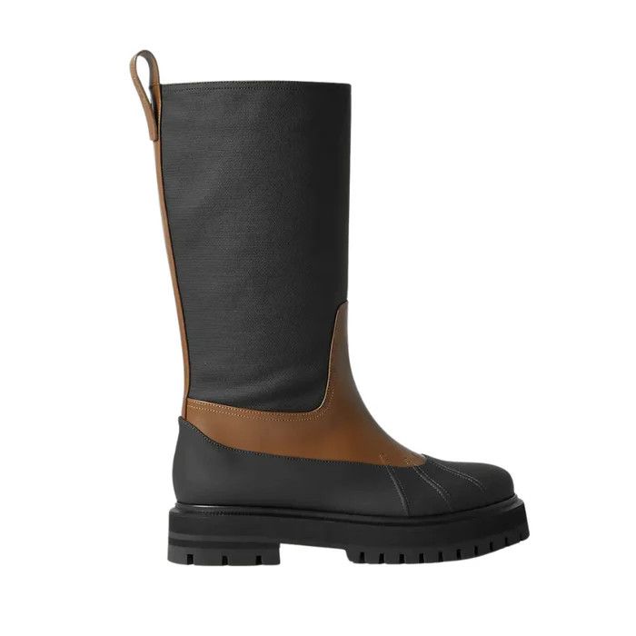 Loro Piana o1wfsh0625 Boots in Black Size US 8 / IT 38 - 1 Thumbnail