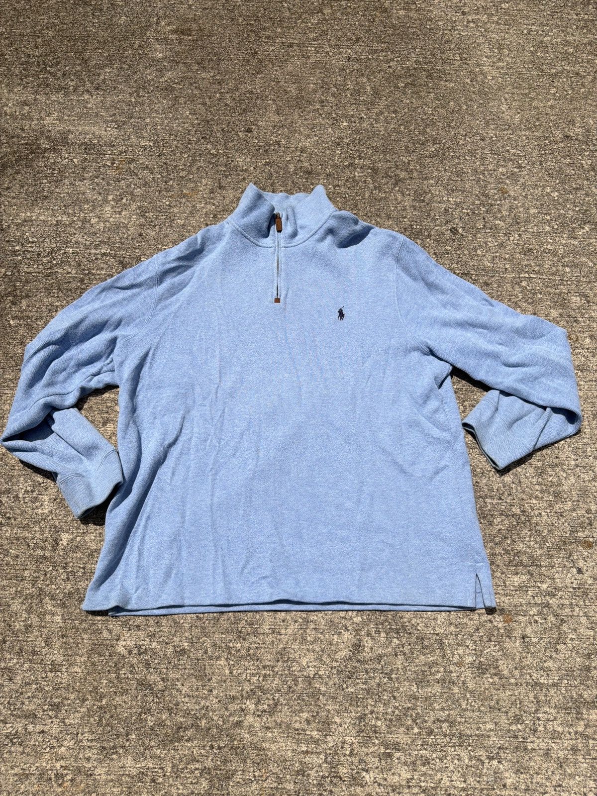 Polo Ralph Lauren Polo Quarter Zip Sweater Size US XXL / EU 58 / 5 - 1 Thumbnail