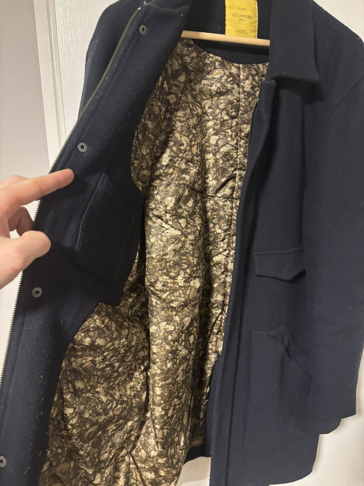 Journal Standard Journal Size Small Navy Blue Overcoat Size US S / EU 44-46 / 1 - 2 Thumbnail