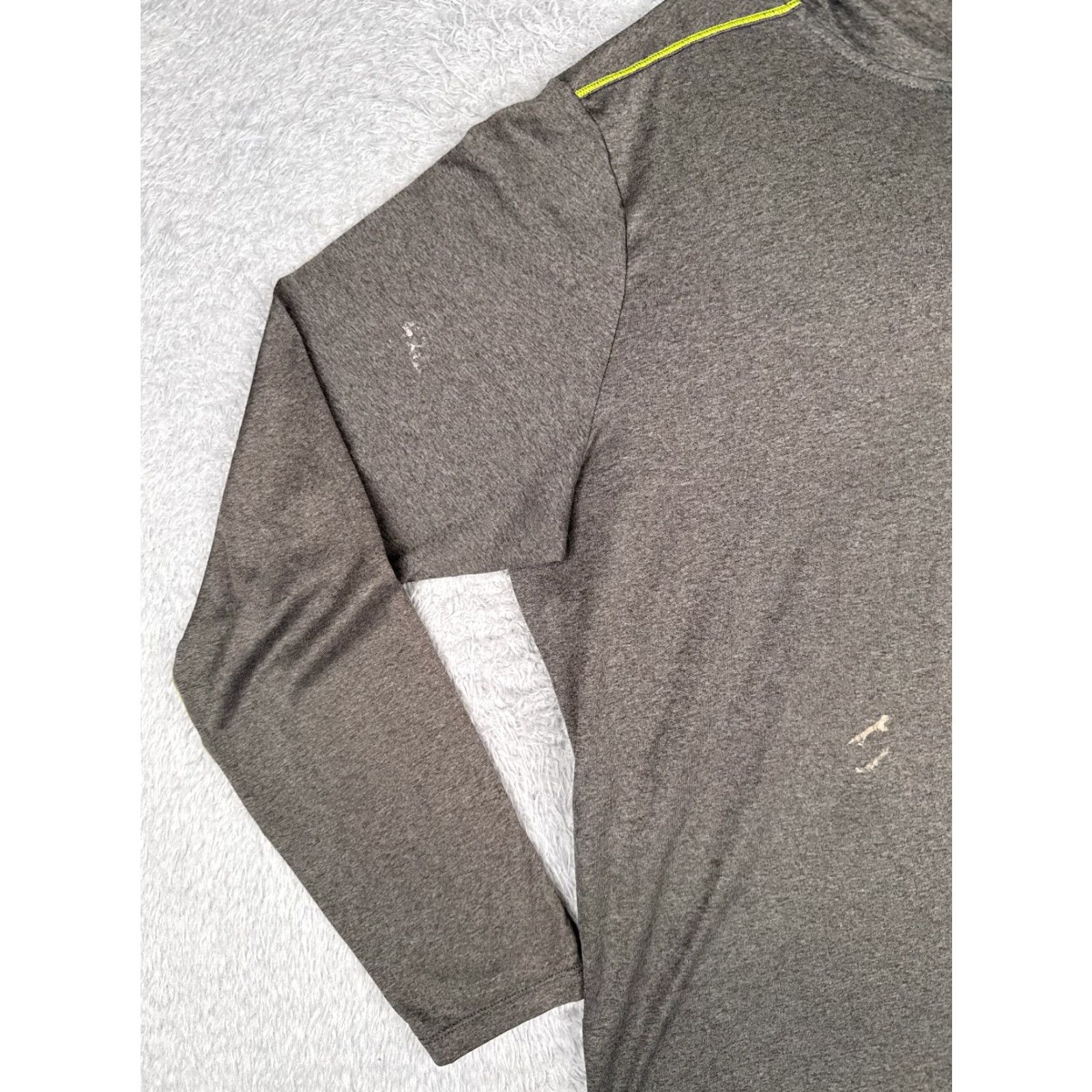 The North Face The North Face Shirt Men Large Gray Long Sleeve Hooded Flashdry Polyester READ Size L / US 10 / IT 46 - 3 Thumbnail