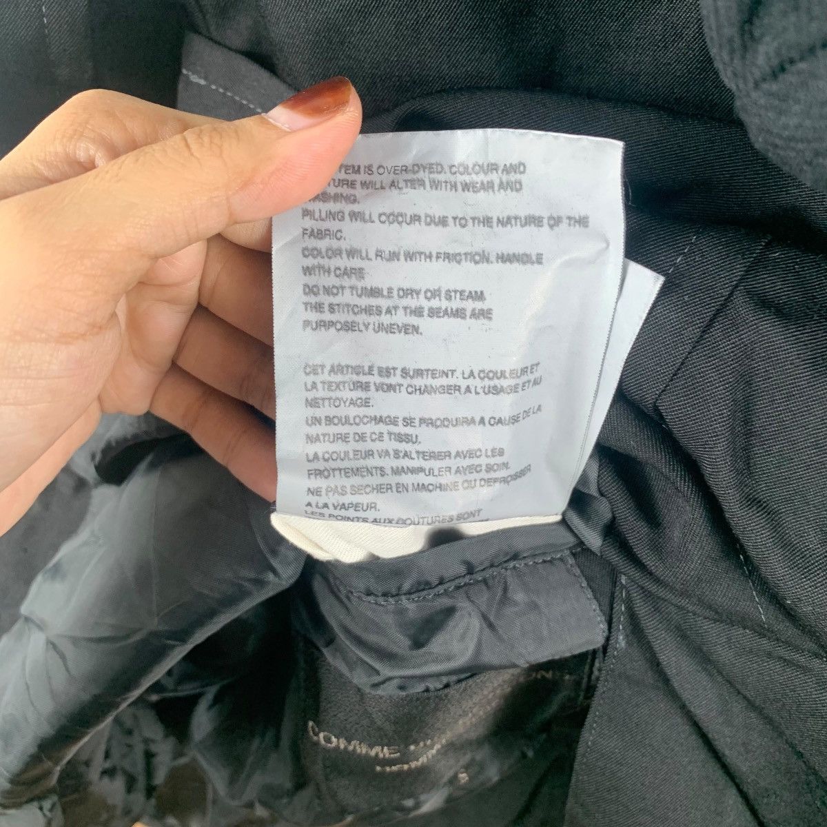 Comme des Garcons COMME DES GARCONS Homme Plus A/W 2009 Duffle Jacket Coat Size US S / EU 44-46 / 1 - 9 Thumbnail