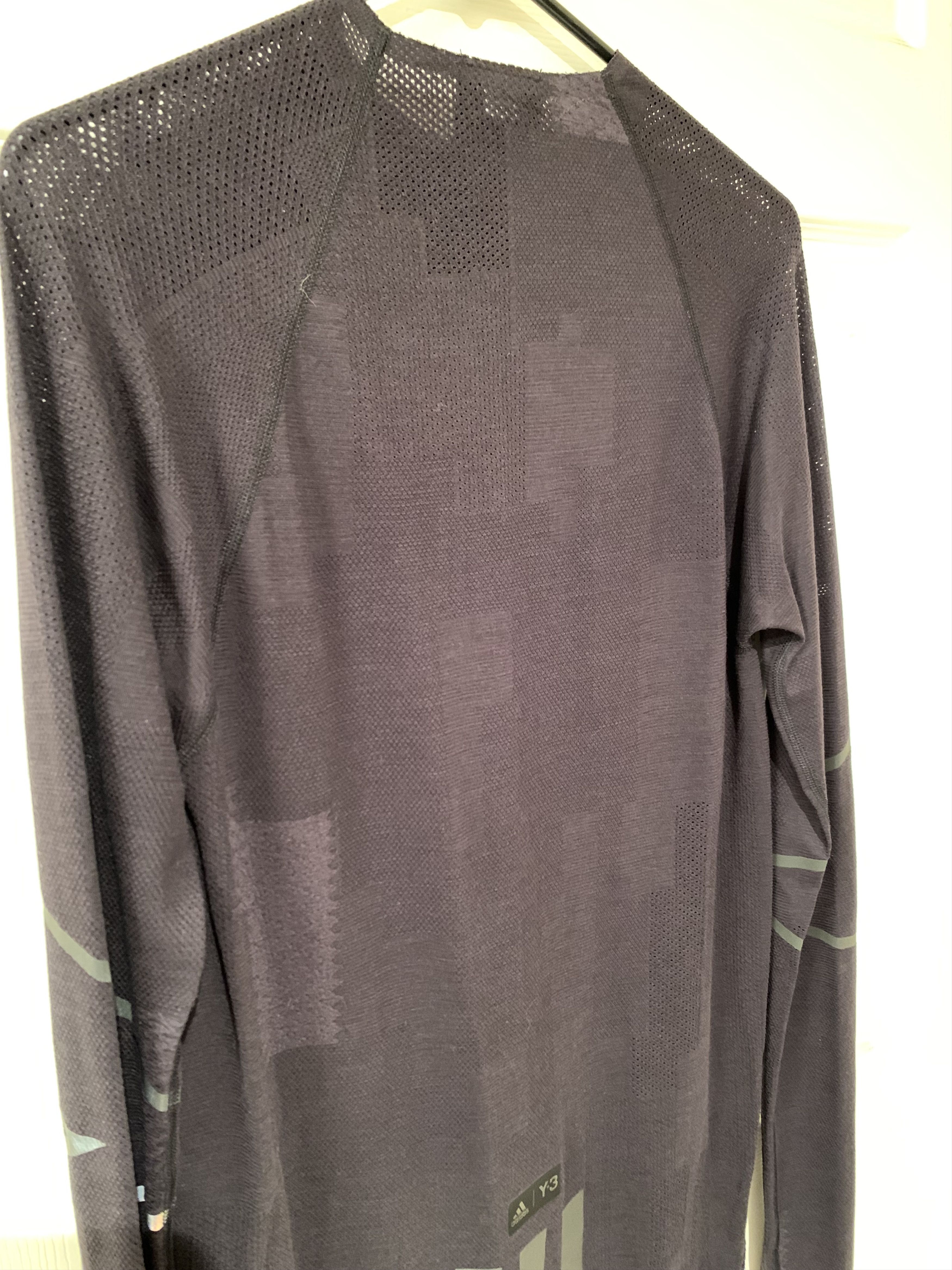 Adidas Y-3 Sport Merino Reflective Tech Tee Size US M / EU 48-50 / 2 - 11 Thumbnail
