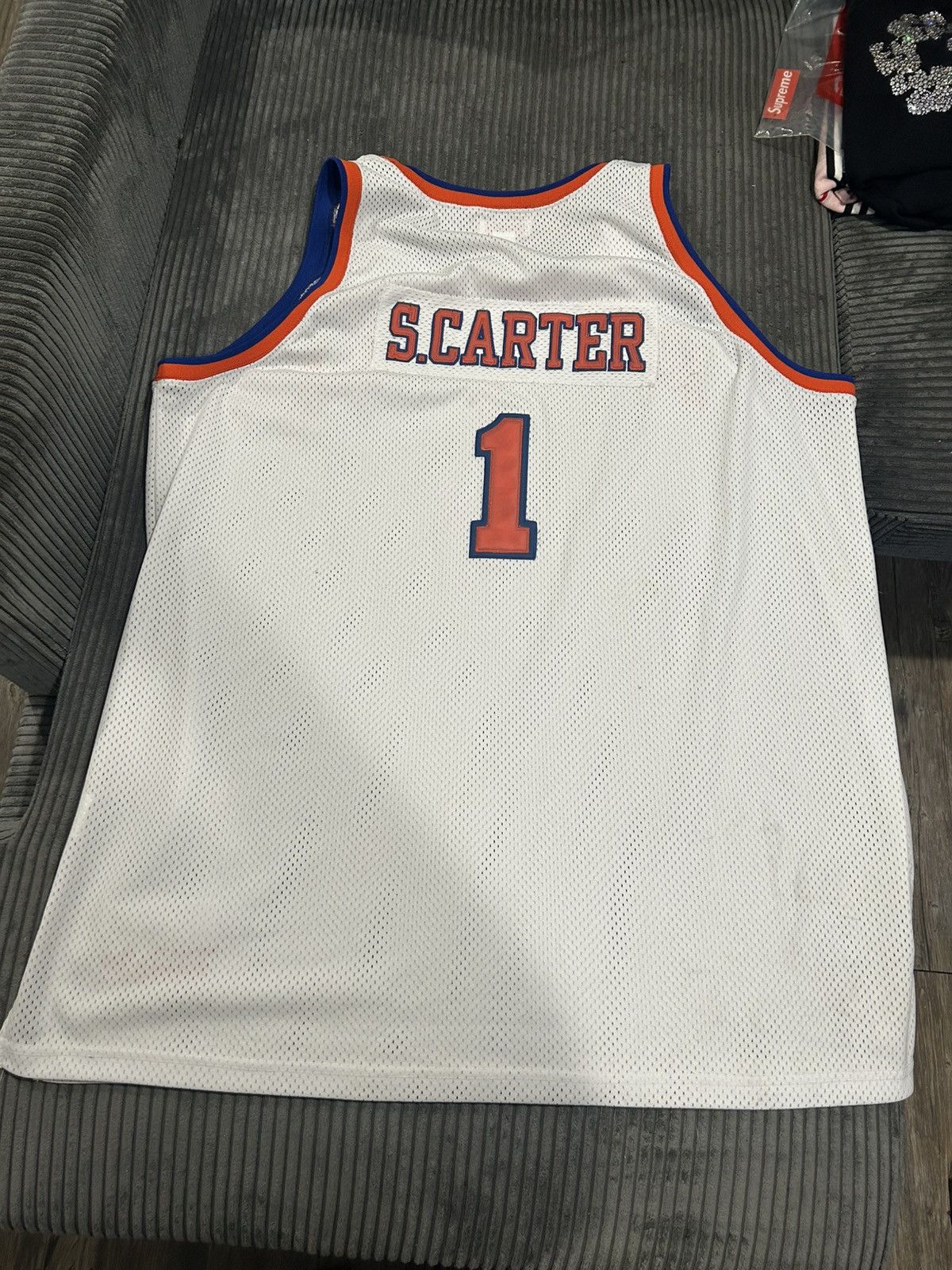 Mitchell & Ness VINTAGE JAY-Z S.CARTER ROC-A-FELLA 1996-2003 MITCHELL & NESS Size US XXL / EU 58 / 5 - 8 Thumbnail