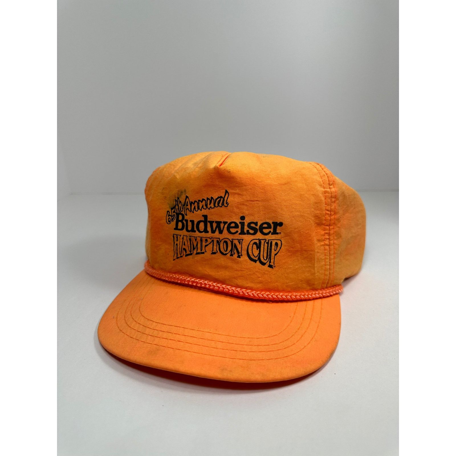 Budweiser × Vintage Vintage Budweiser Hampton Cup Powerboat Racing Snapback Hat Size ONE SIZE - 2 Thumbnail