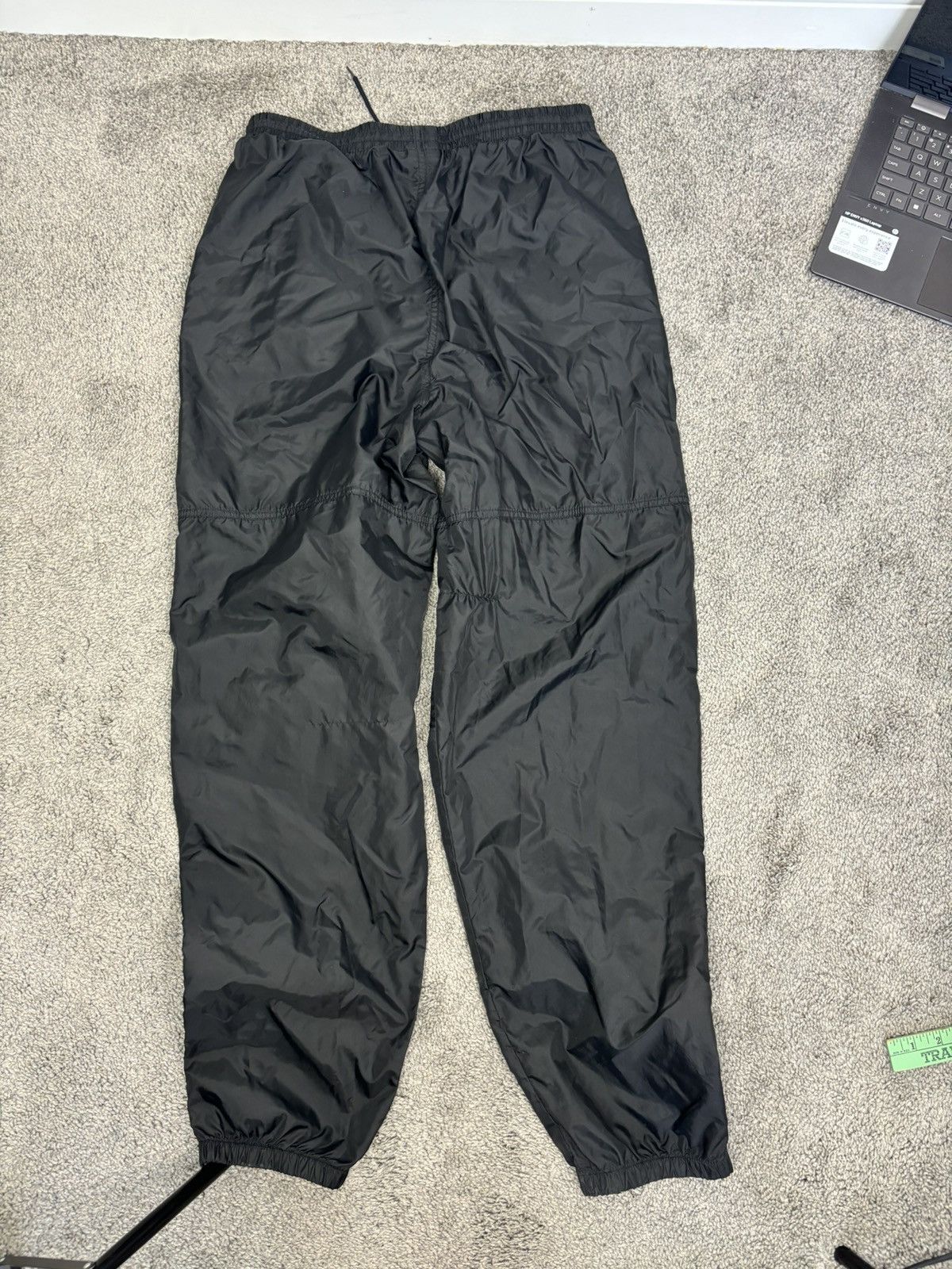 Nike × Vintage Vintage 90s black nike track pants Size US 30 / EU 46 - 3 Thumbnail