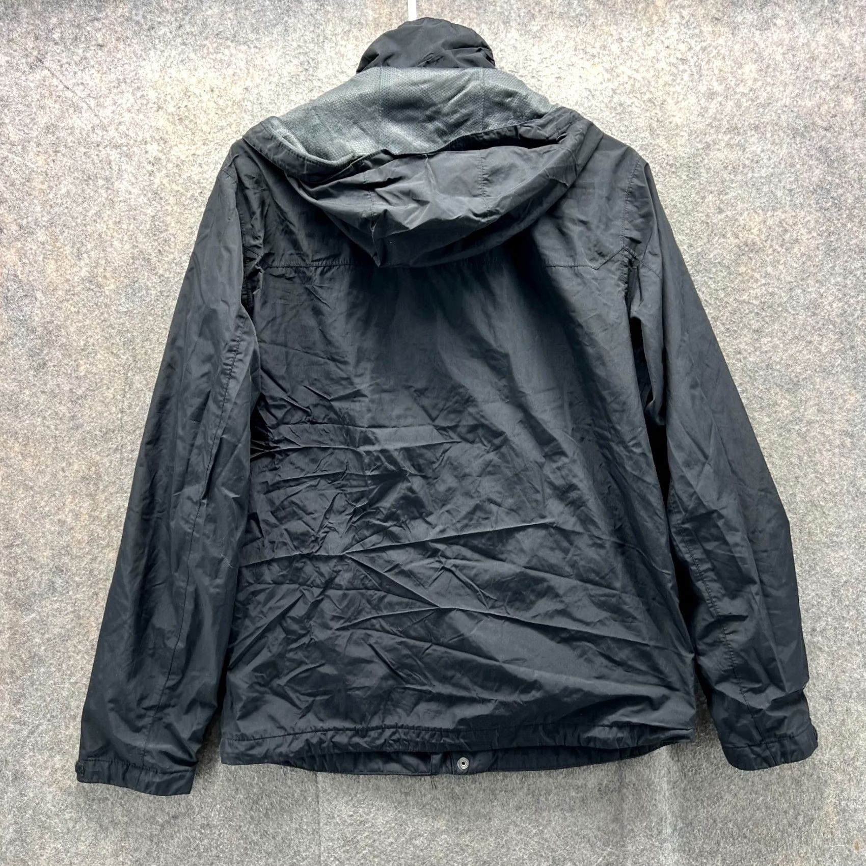 Eddie Bauer VINTAGE Eddie Bauer Jacket Mens Small Black Windbreaker Hooded WeatherEdge Rain Vintage Size US S / EU 44-46 / 1 - 2 Thumbnail