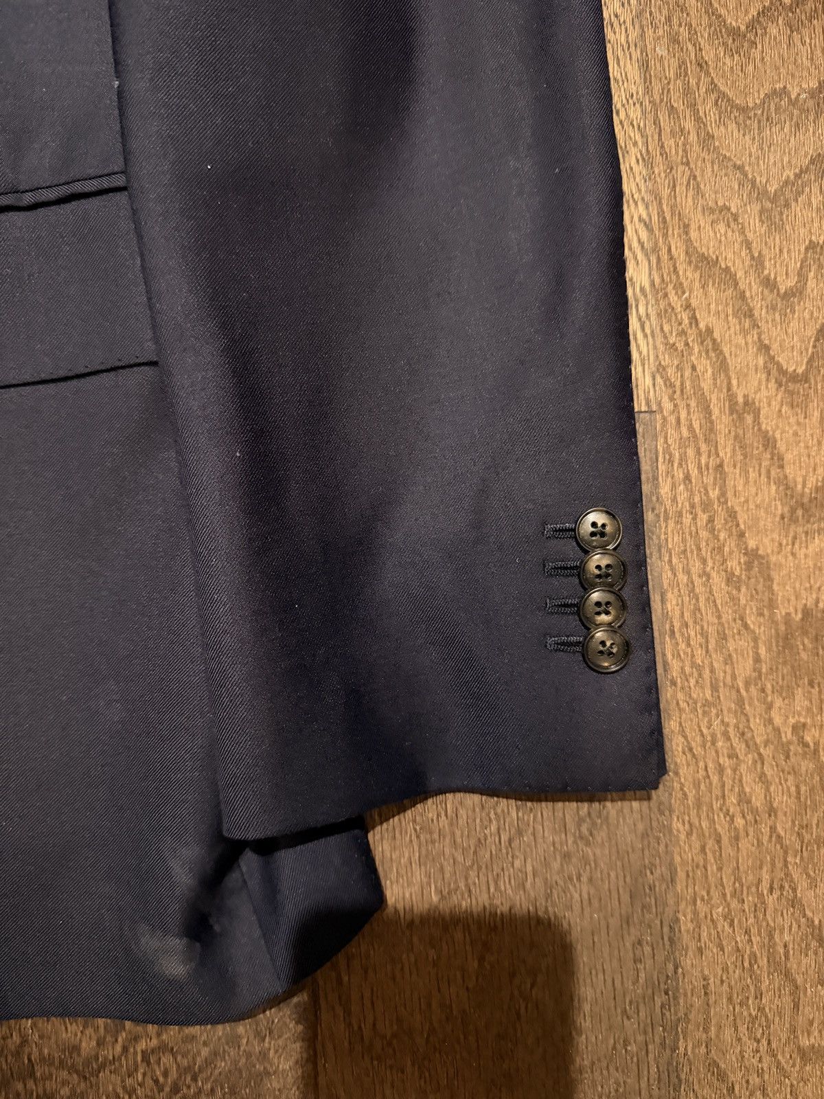 Suitsupply Suitsupply Navy Perennial Tailored Fit Havana Suit Size 44S Size 44S - 3 Thumbnail