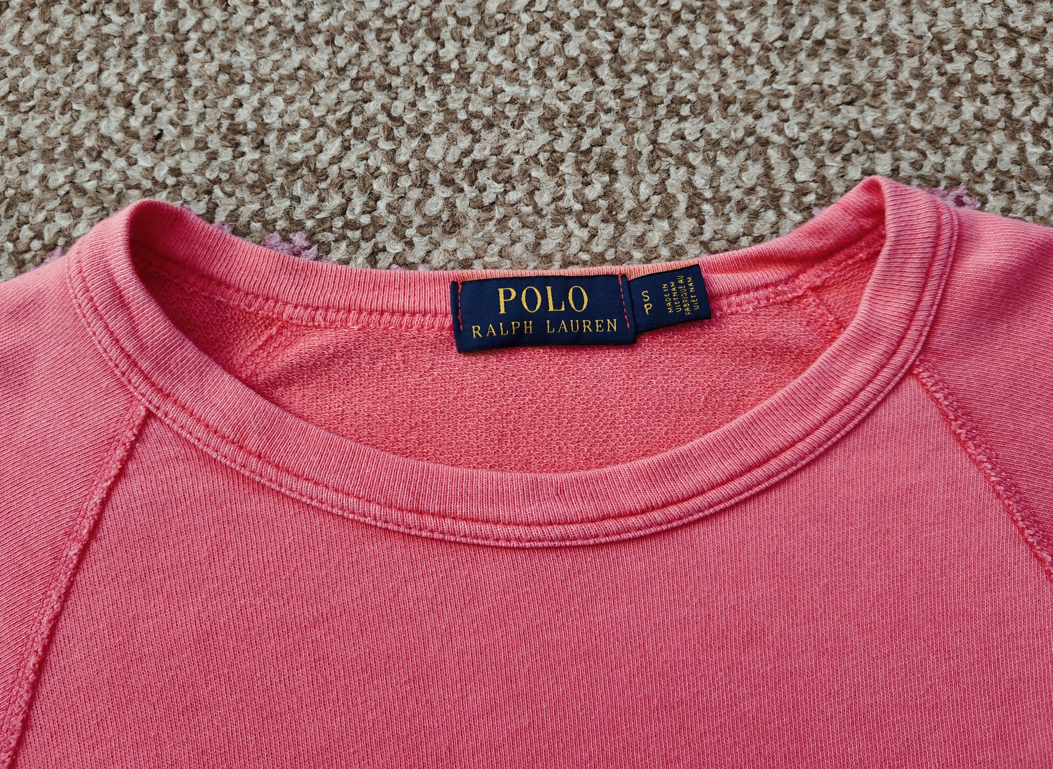 Polo Ralph Lauren Polo Ralph Lauren Cotton Long Sleeve Sweathsirt Pullover Size US S / EU 44-46 / 1 - 7 Thumbnail