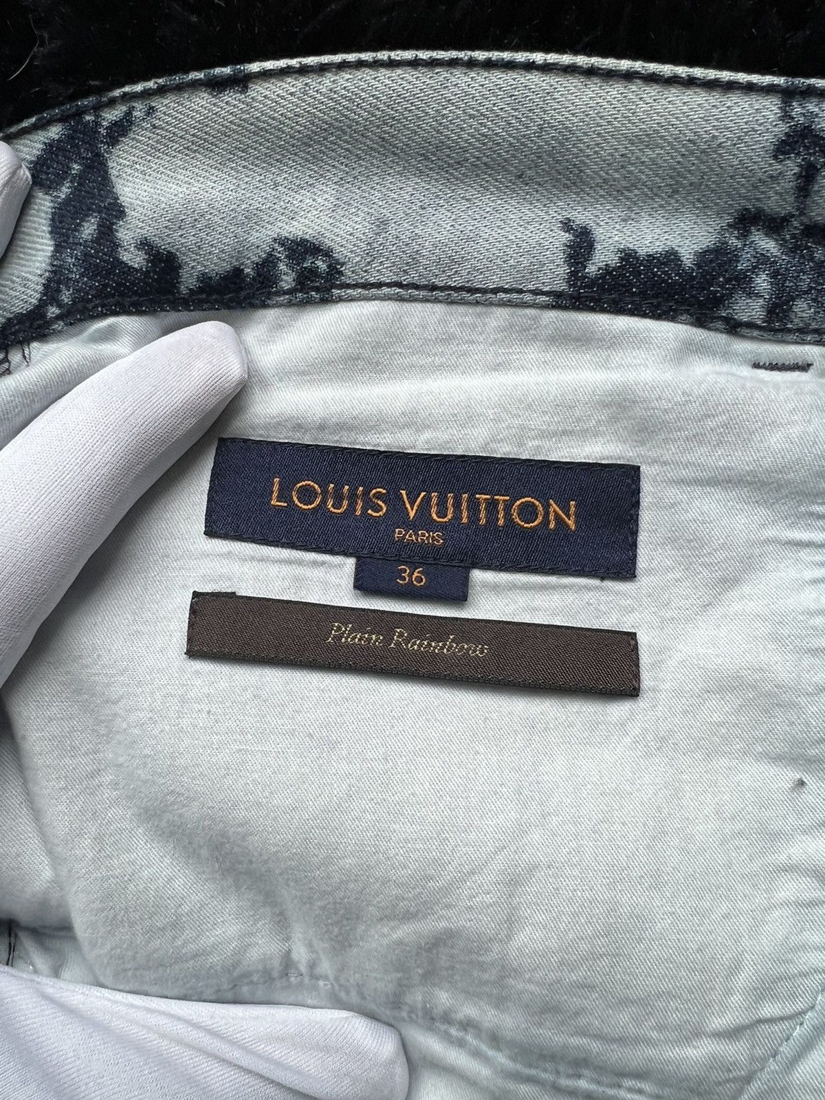 Louis Vuitton Dorothy In The Poppies Flared Denim Spring 2019 Size US 36 / EU 52 - 8 Thumbnail