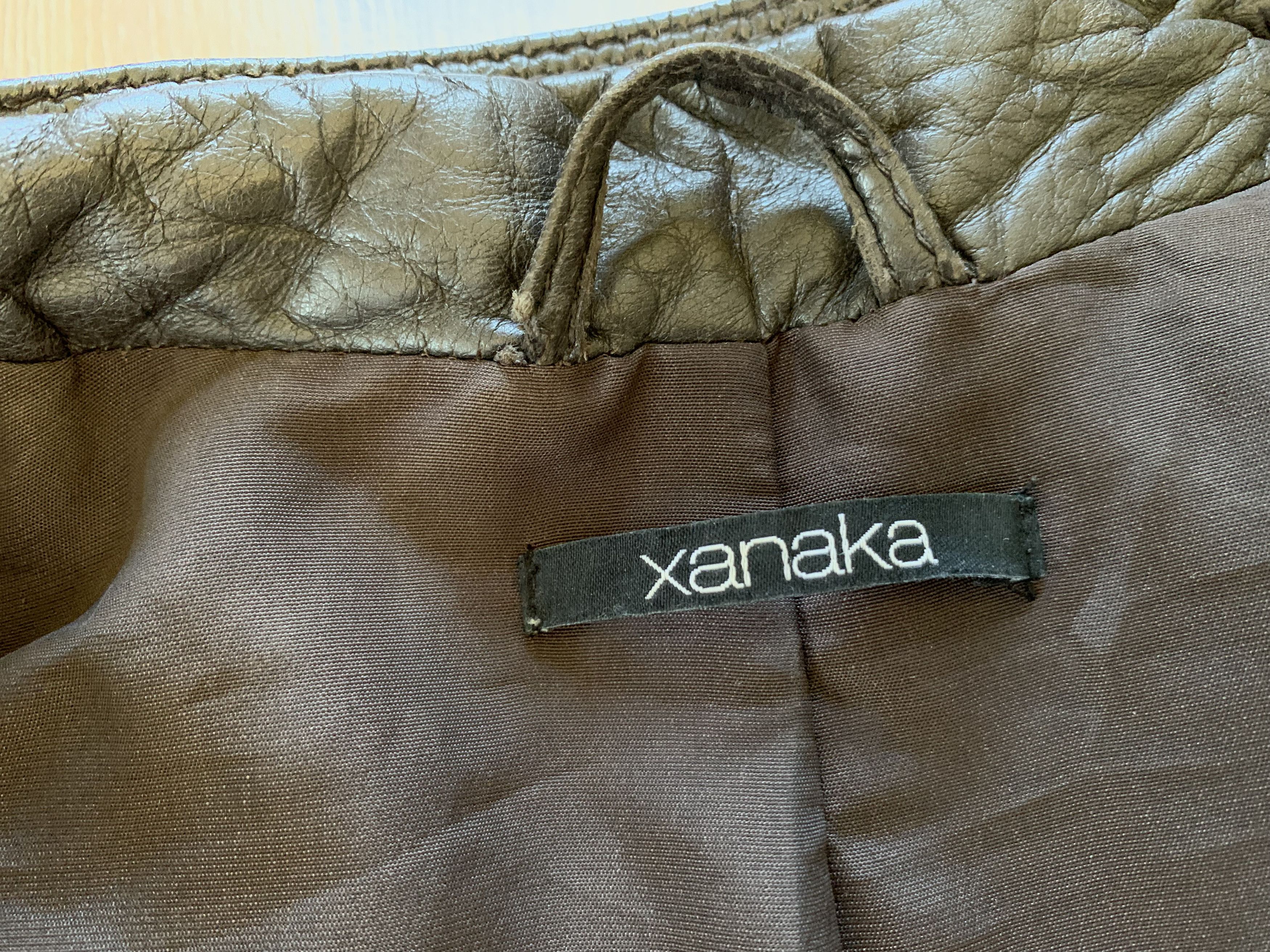 Japanese Brand Vintage Xanaka Leather Biker Jacket Size M / US 6-8 / IT 42-44 - 6 Thumbnail