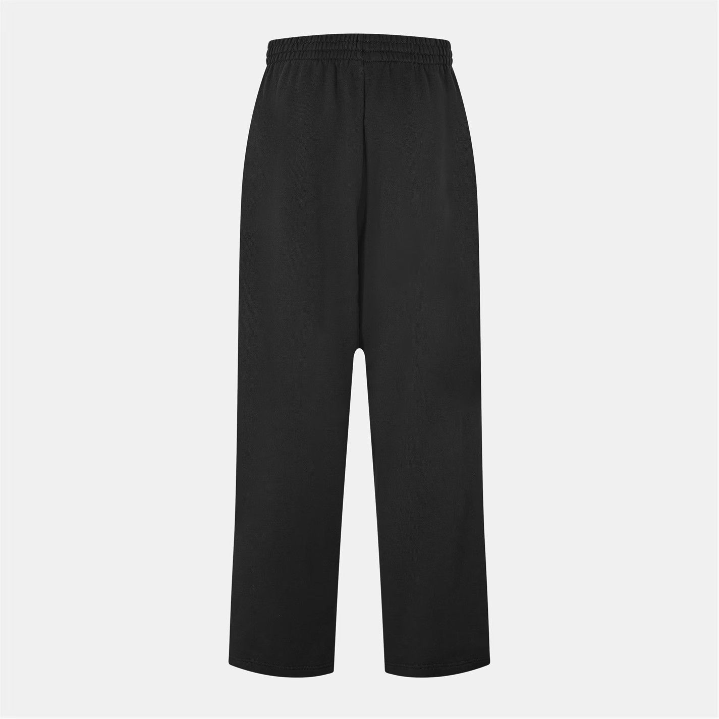 Balenciaga o1g2r1mq0226Wide Leg Jersey Open Sweatpants In Faded Black Size US 32 / EU 48 - 2 Thumbnail