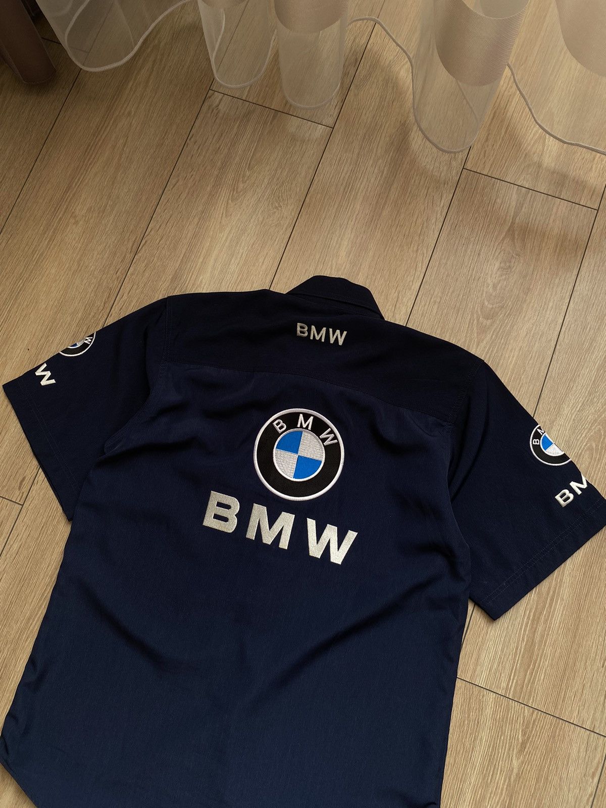 BMW × Formula 1 VINTAGE BMW MPOWER MOTORSPORT BUTTON SHIRT Size US S / EU 44-46 / 1 - 2 Thumbnail