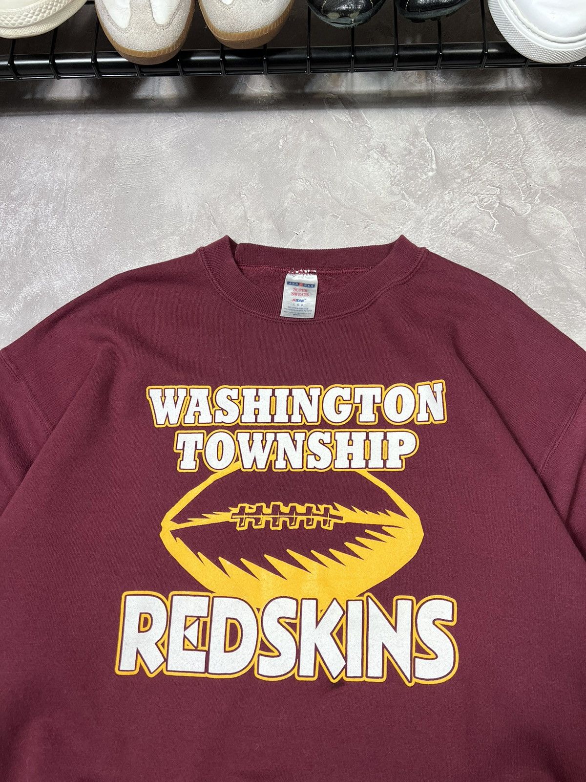 Vintage Vintage Redskins Baggy Sweatshirt Size US L / EU 52-54 / 3 - 4 Thumbnail