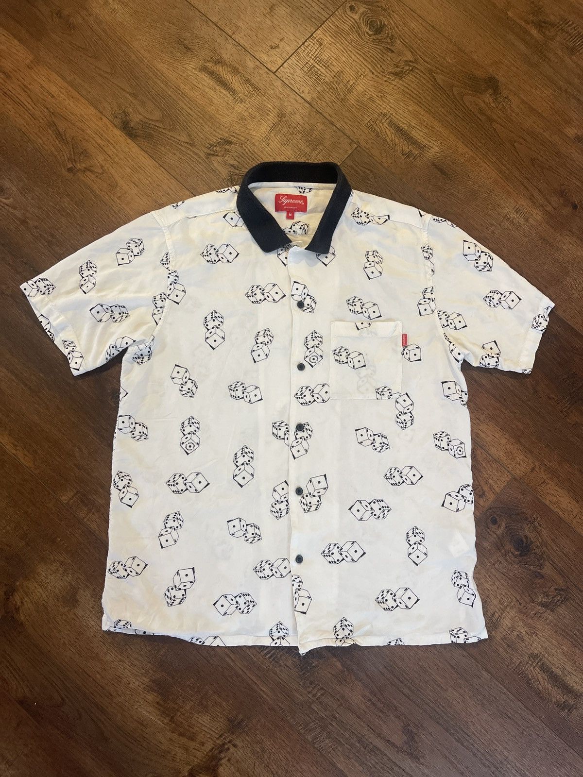 Streetwear × Supreme Supreme ss19 dice rayon shirt | Grailed