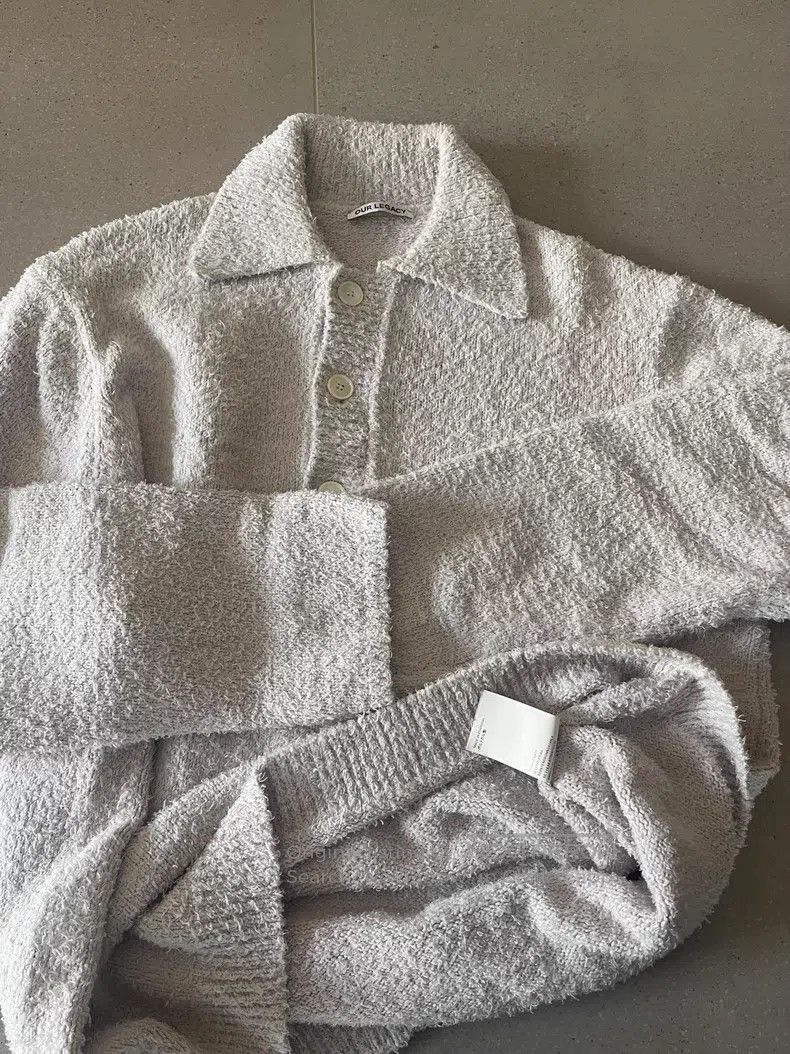 Our Legacy Our Legacy Coarse tweed shirt, sand color Size US XL / EU 56 / 4 - 1 Thumbnail