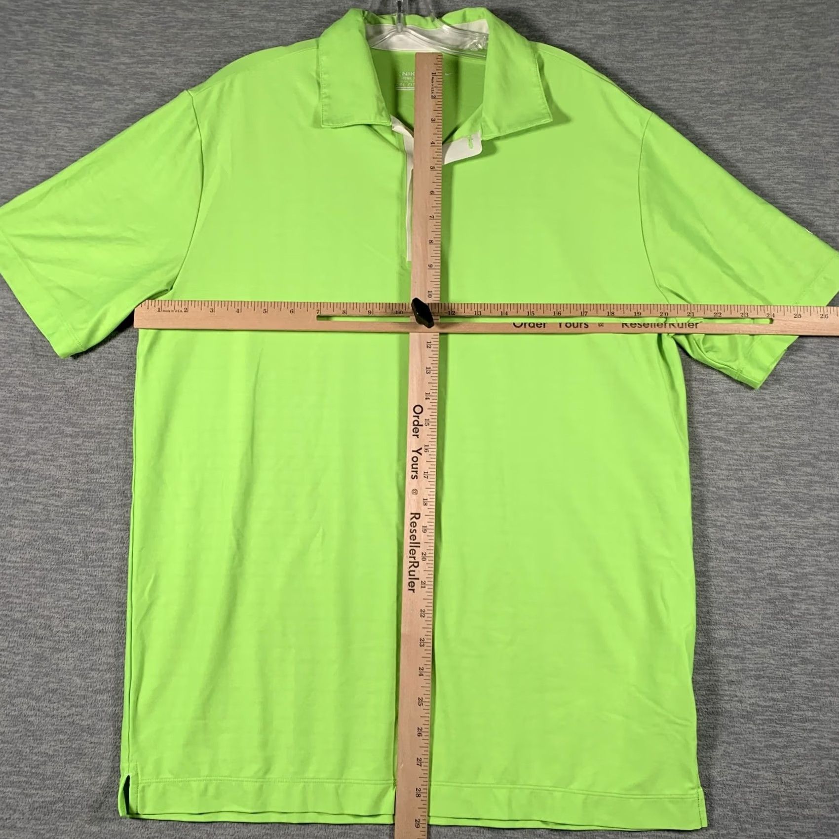 Nike Nike Golf Polo Shirt Mens Medium Green Dri-FIT Tour Performance Golf Stretch Size US M / EU 48-50 / 2 - 6 Thumbnail