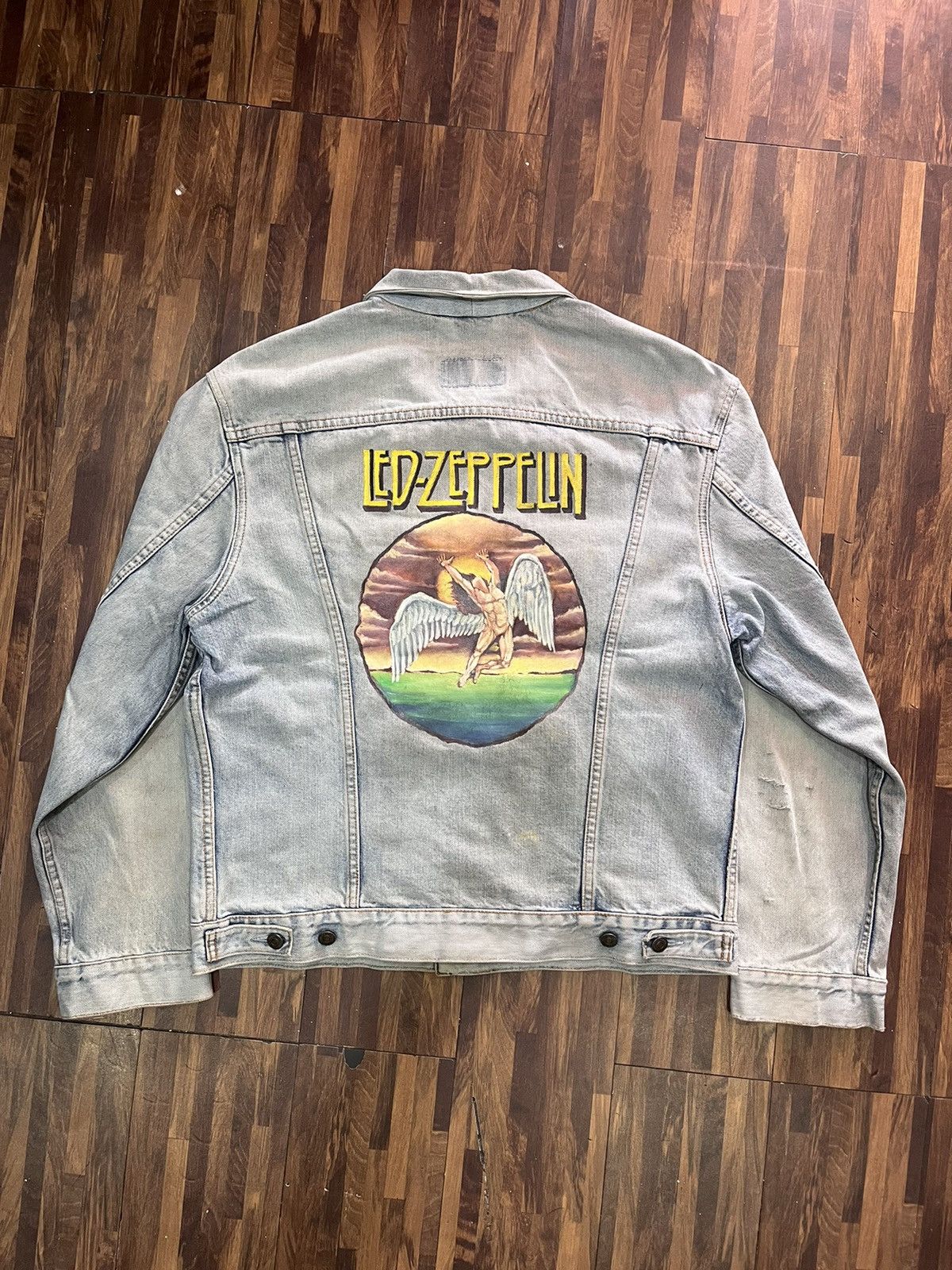 Levi's × Vintage Men‘s Bomber Denim Jacket Levi‘s Vintage Size US XL / EU 56 / 4 - 7 Thumbnail