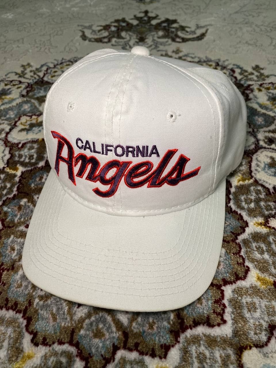 image of Mlb x Sports Specialties Vintage California Angles Script Sports Specialties 90's in White, Men's