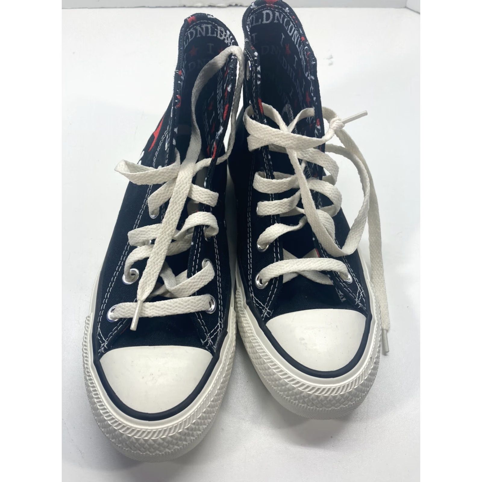 Converse Converse All Stars Chuck Taylor I Love London Black Hi Top Women Size 6 Free S/H Size M / US 6-8 / IT 42-44 - 2 Thumbnail