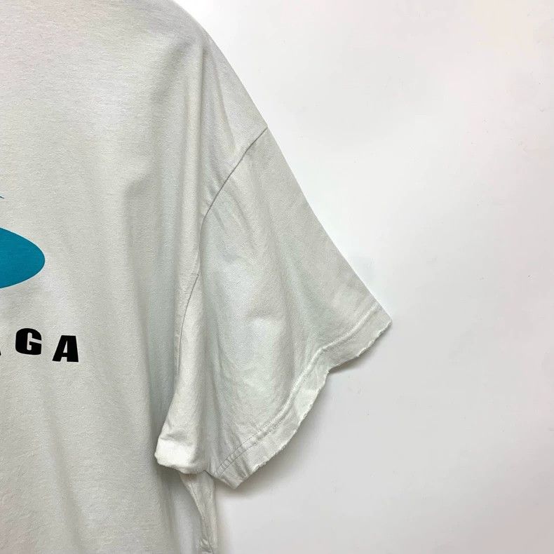 Balenciaga Balenciaga Wave Ring Logo Short Sleeve Size US L / EU 52-54 / 3 - 6 Thumbnail