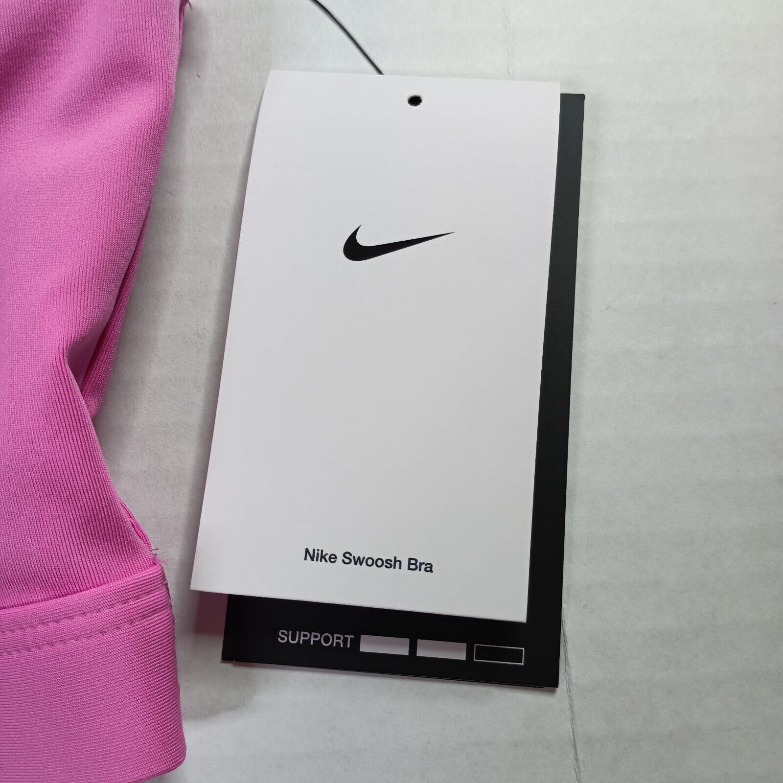 Nike Nike Dri-FIT Medium Support Padded Sports Bra Plus Pink 3X Size ONE SIZE - 2 Thumbnail