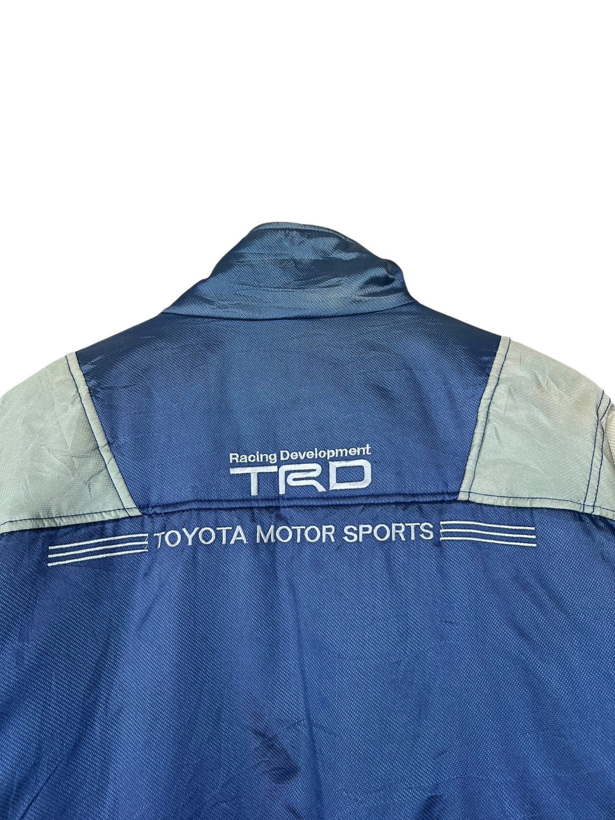 Vintage Vintage Toyota TRD Spellout Embroidered Bomber Jacket Size US L / EU 52-54 / 3 - 7 Thumbnail