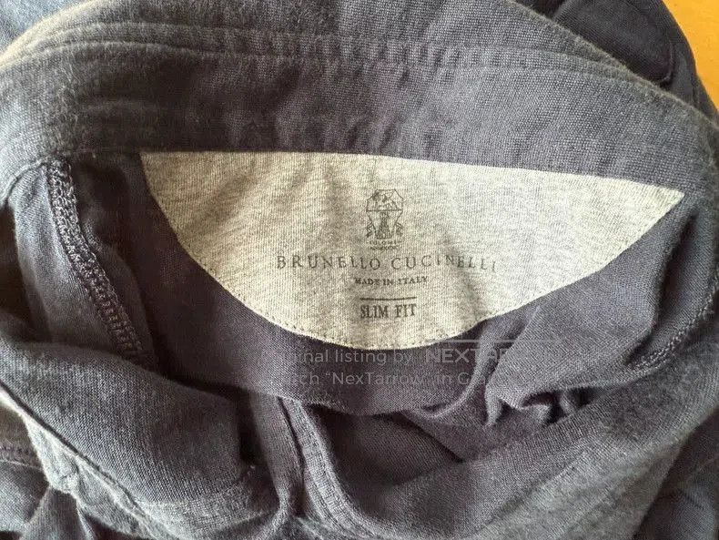 Brunello Cucinelli Men's Long Sleeve Polo.