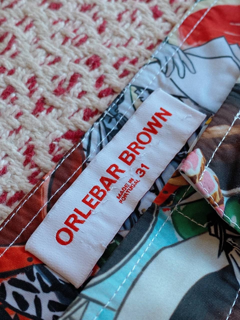 Orlebar Brown Orlebar Brown Bulldog Swim Shorts Colorful Print Size US 31 - 9 Thumbnail