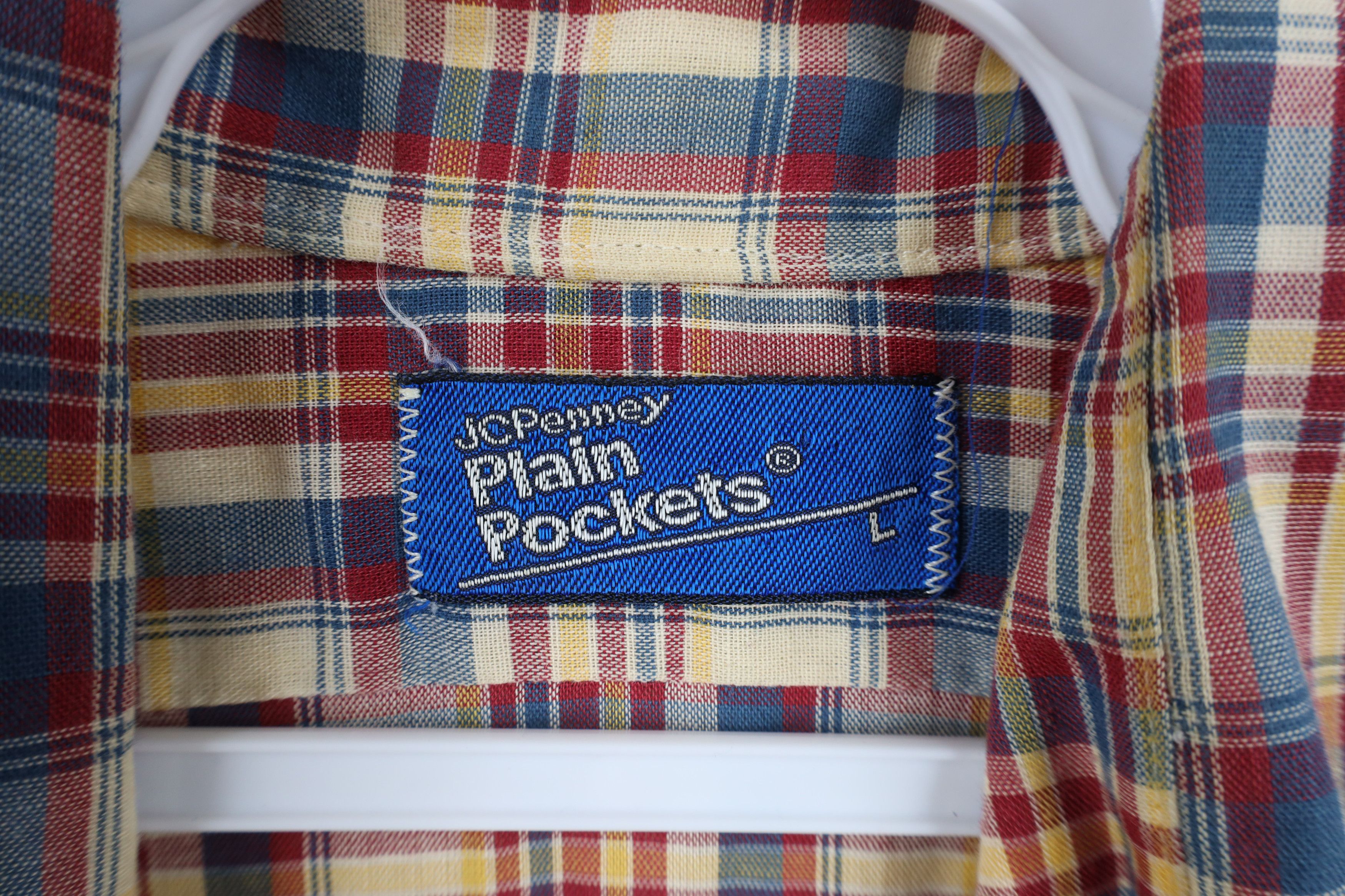 Vintage Vintage 70s Streetwear Plaid Western Button Shirt USA Size US L / EU 52-54 / 3 - 7 Thumbnail