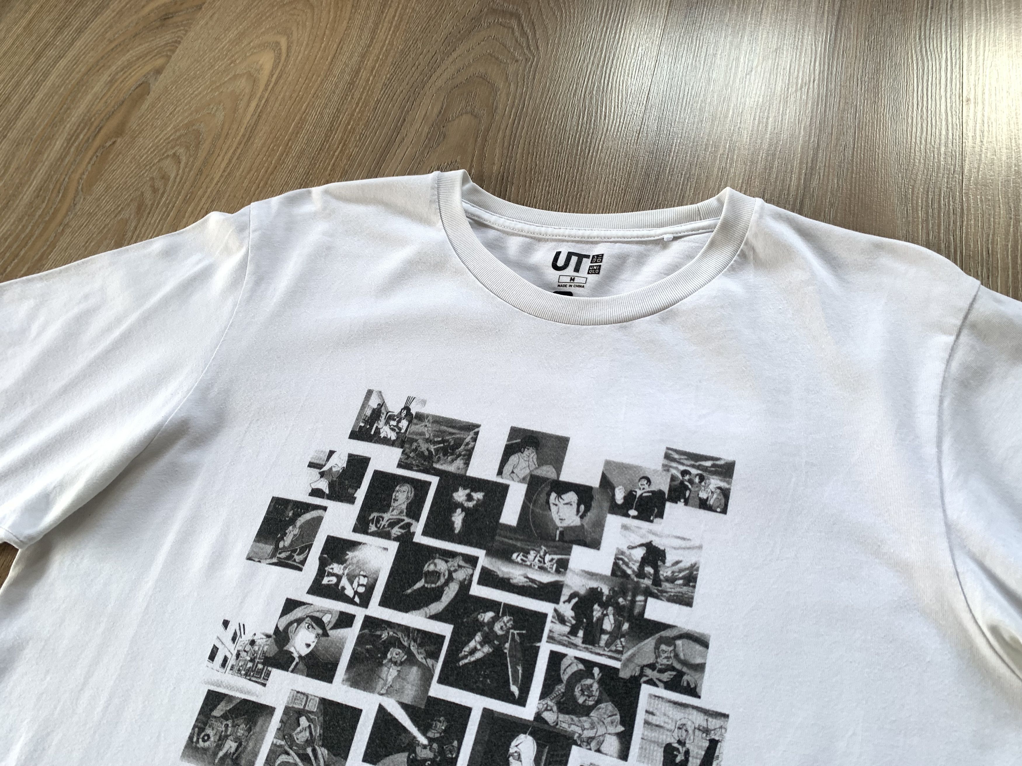 Uniqlo Uniqlo Mobile Suit Gundam White Graphic T-Shirt Size US M / EU 48-50 / 2 - 4 Thumbnail