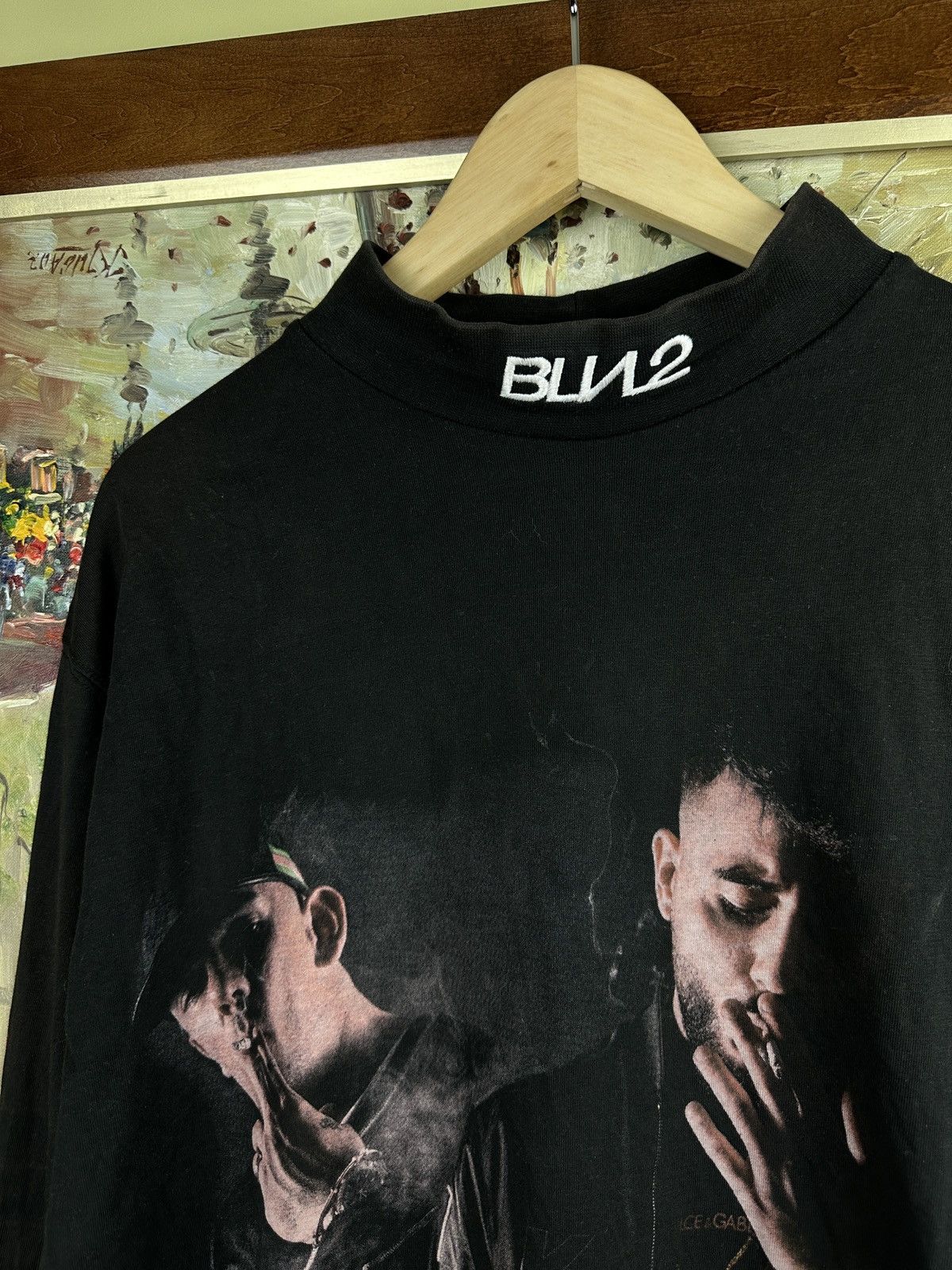 Rap Tees Berlin lebt 2 rap German album longsleeve tee T-shirt Size US L / EU 52-54 / 3 - 4 Thumbnail