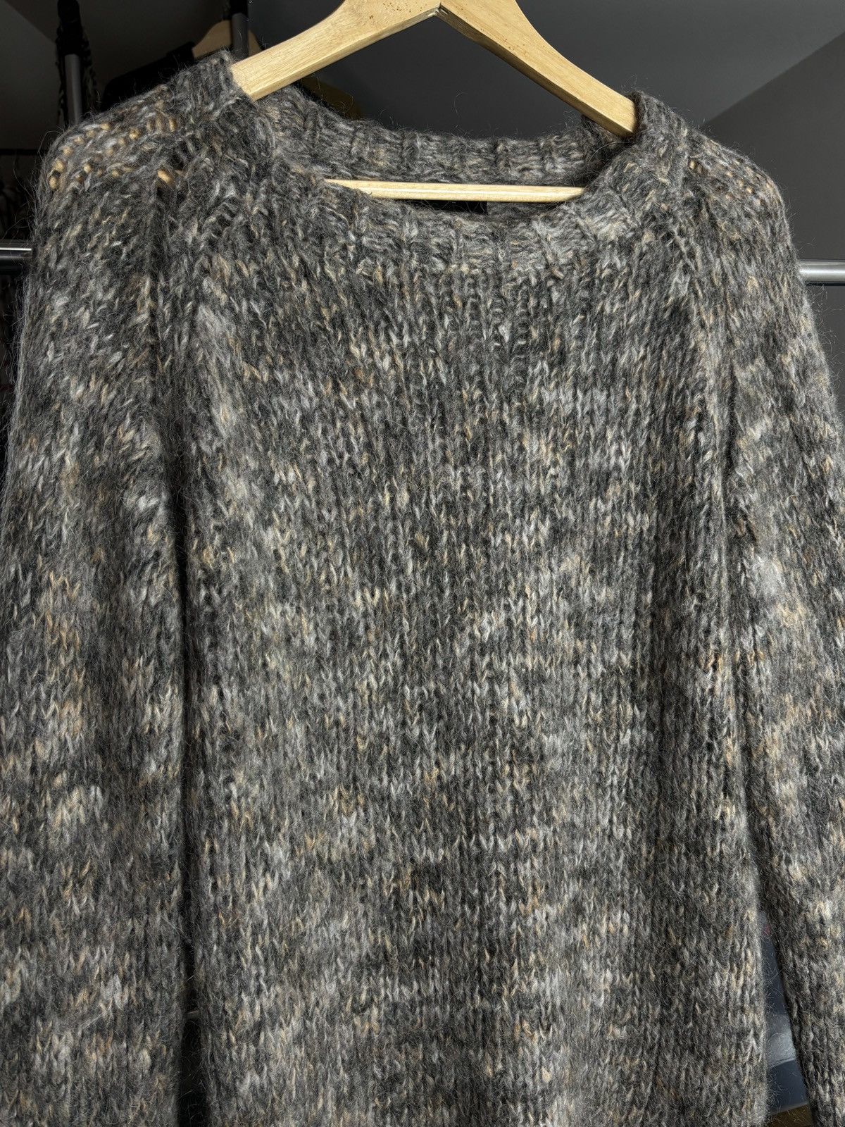 Diesel Diesel Oversize Mohair Wool Knitted Sweater Size M / US 6-8 / IT 42-44 - 3 Thumbnail