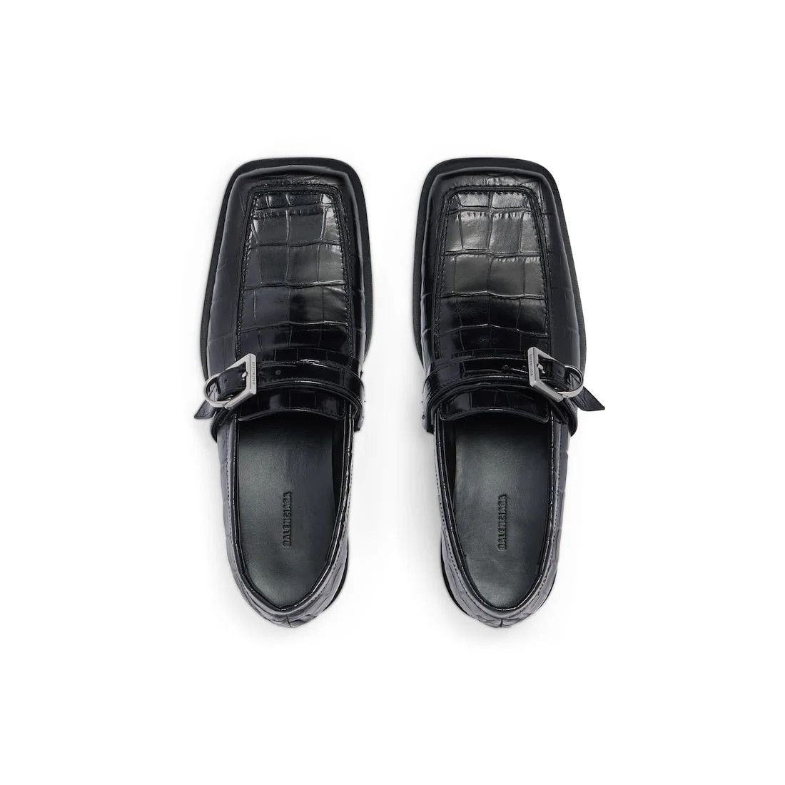 Balenciaga os11x0526 Bel Air Loafers in Black Size US 7 / IT 37 - 6 Thumbnail