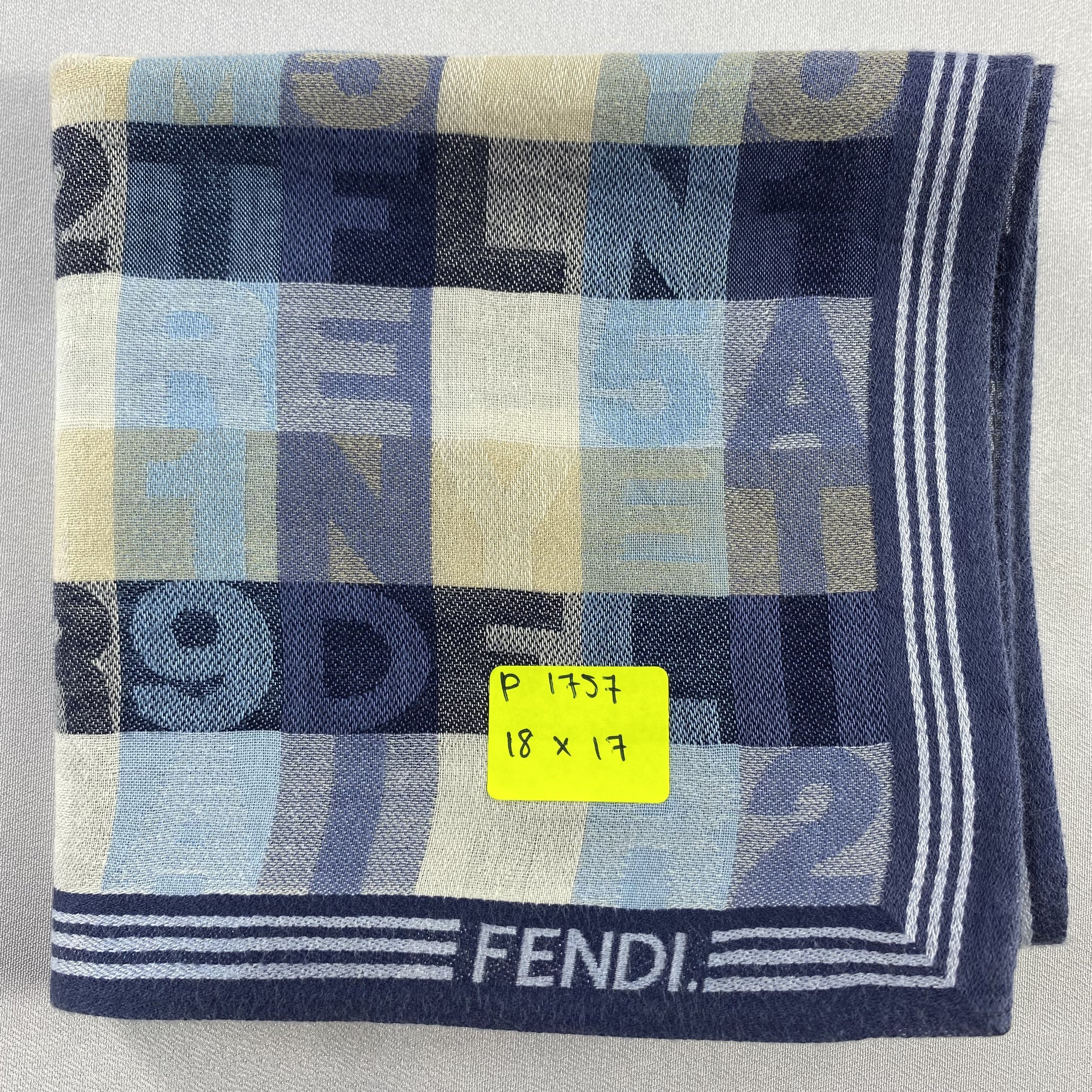 Vintage Fendi Handkerchief / Neckerchief / Bandana-P1757 Size ONE SIZE - 5 Thumbnail
