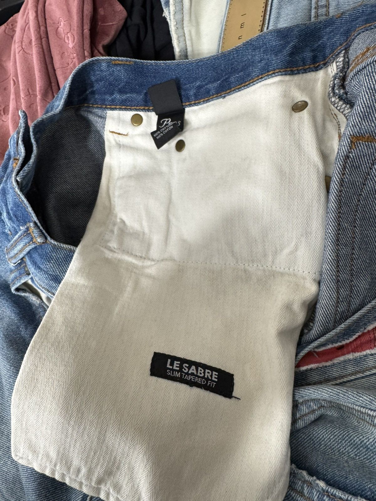 Prps Distressed PRPS blue denim jeans with a relaxed fit Size US 38 / EU 54 - 8 Thumbnail