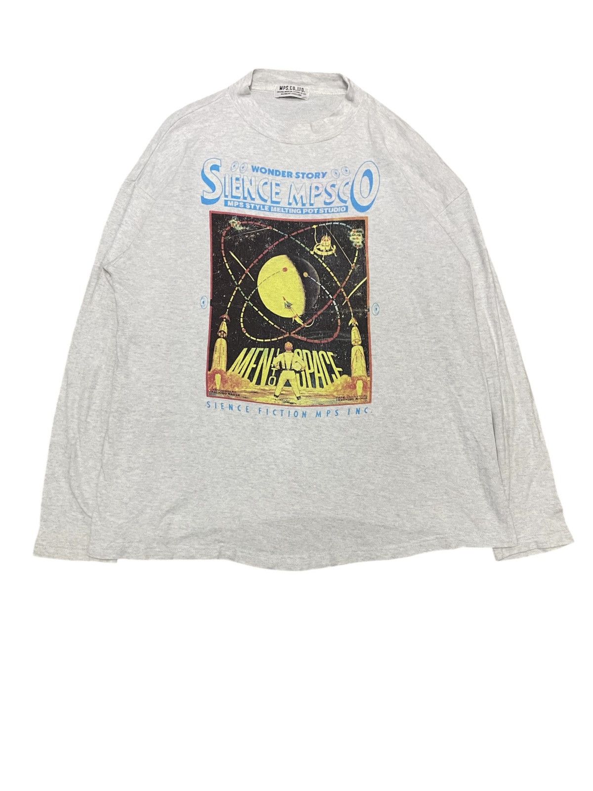 Yoshiyuki Konishi 🔥1990s MPS Japan “Science Fiction “ graphic Size US M / EU 48-50 / 2 - 1 Thumbnail