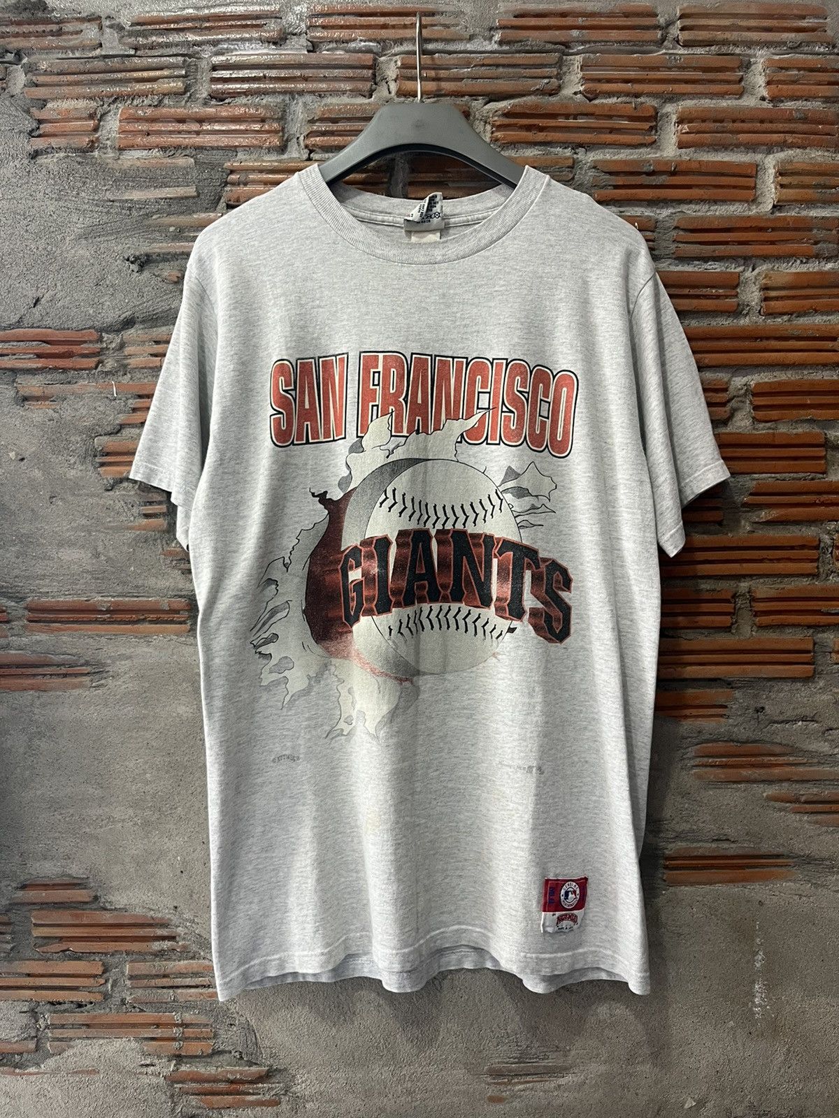 MLB Vintage MLB SAN FRANCISCO GIANTS Nutmeg 90’s Back off Tshirt Size US L / EU 52-54 / 3 - 2 Thumbnail