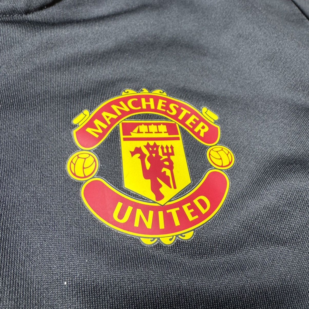 Adidas 2022-23 Manchester United adidas 1/4 Zip Hooded Training Top Size US XXL / EU 58 / 5 - 4 Thumbnail