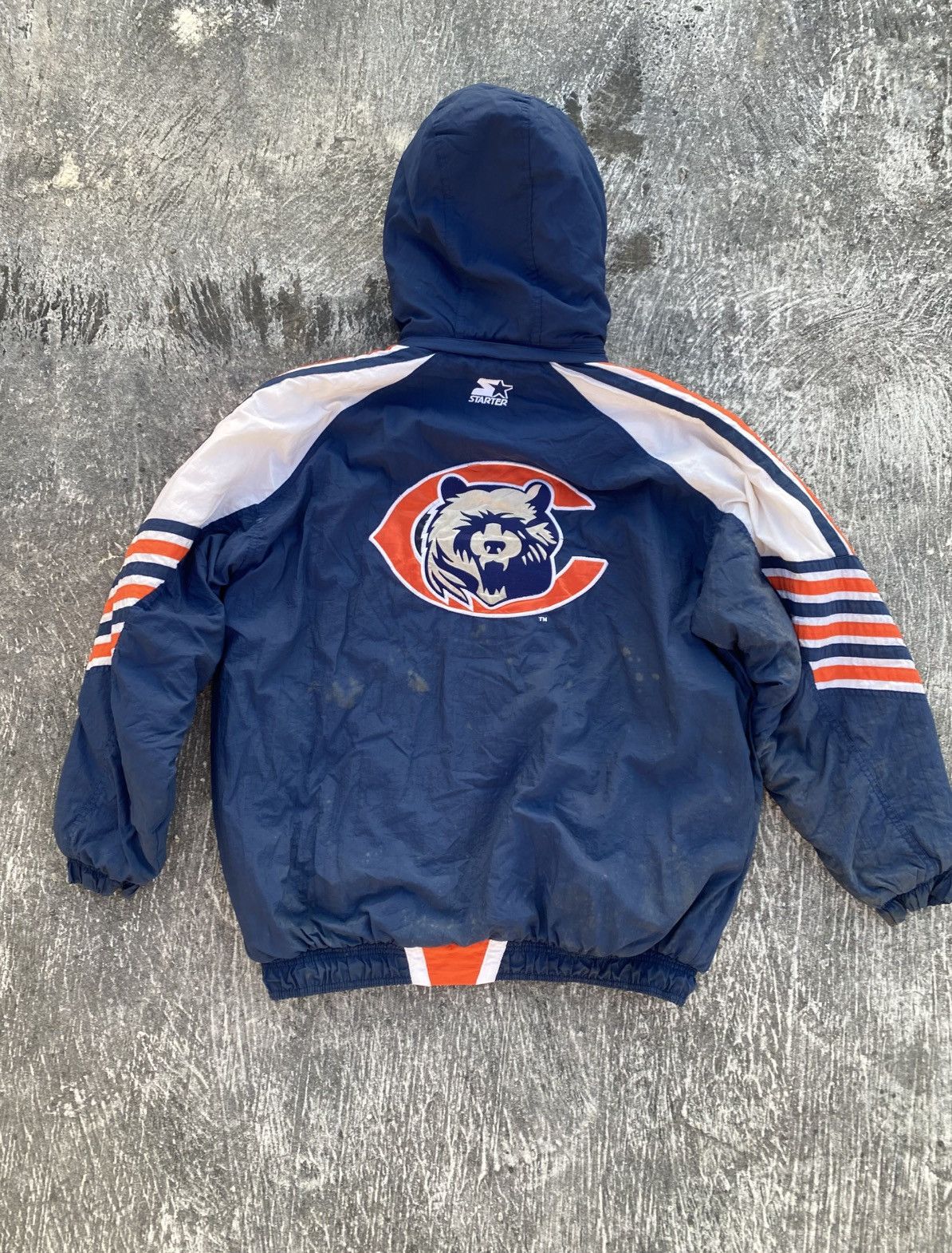 Starter Vintage jacket Chicago Bears NFL Size US L / EU 52-54 / 3 - 5 Thumbnail