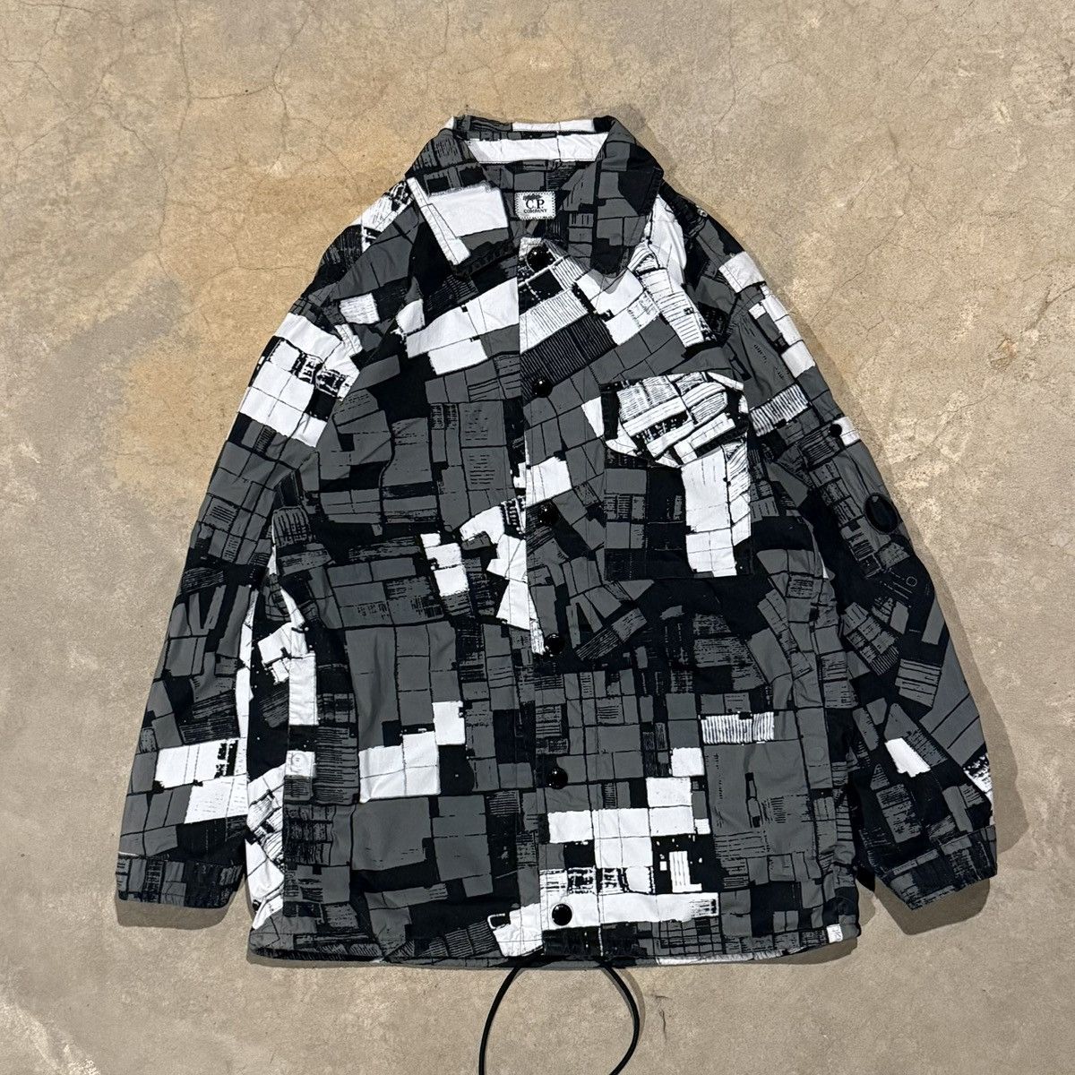 C.P. Company CP Company 50 Fili Garment Dyed Camo Overshirt Jacket Size US S / EU 44-46 / 1 - 1 Thumbnail