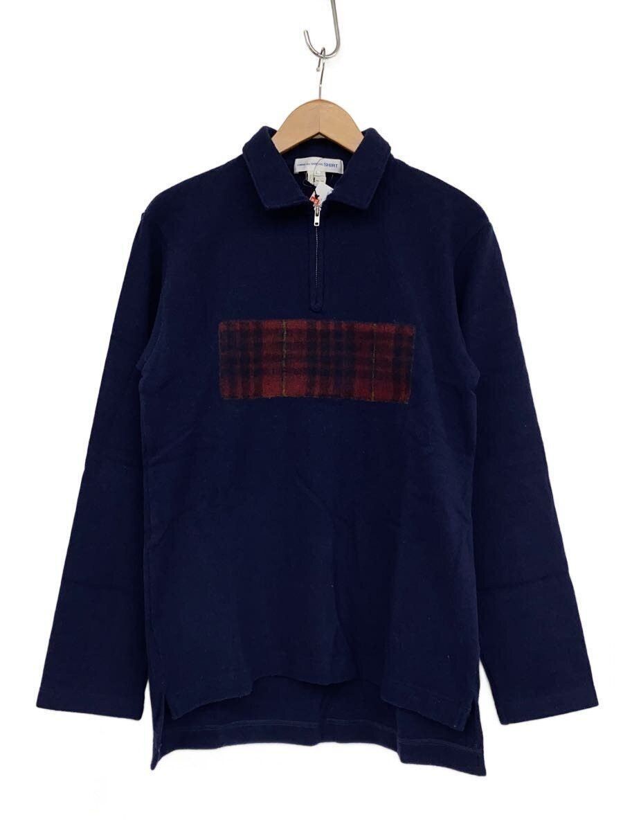 Comme des Garcons SHIRT Zip Long Sleeve Polo Shirt Size US L / EU 52-54 / 3 - 1 Thumbnail