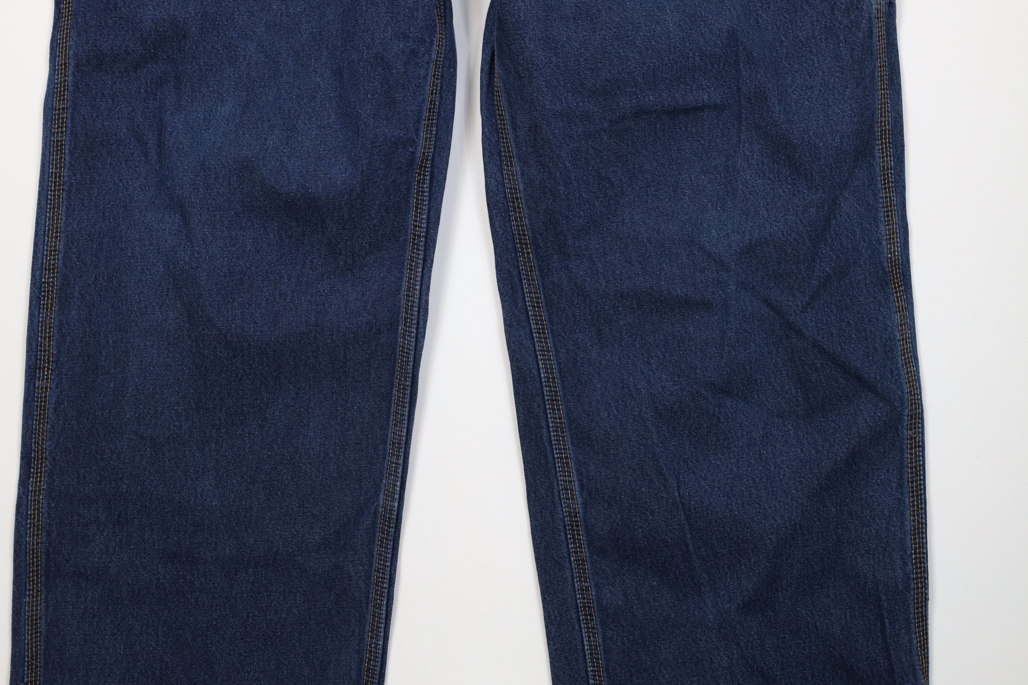 Carhartt Vintage Y2K Carhartt Wide Leg Dungaree Denim Jeans Blue Size US 40 / EU 56 - 4 Thumbnail